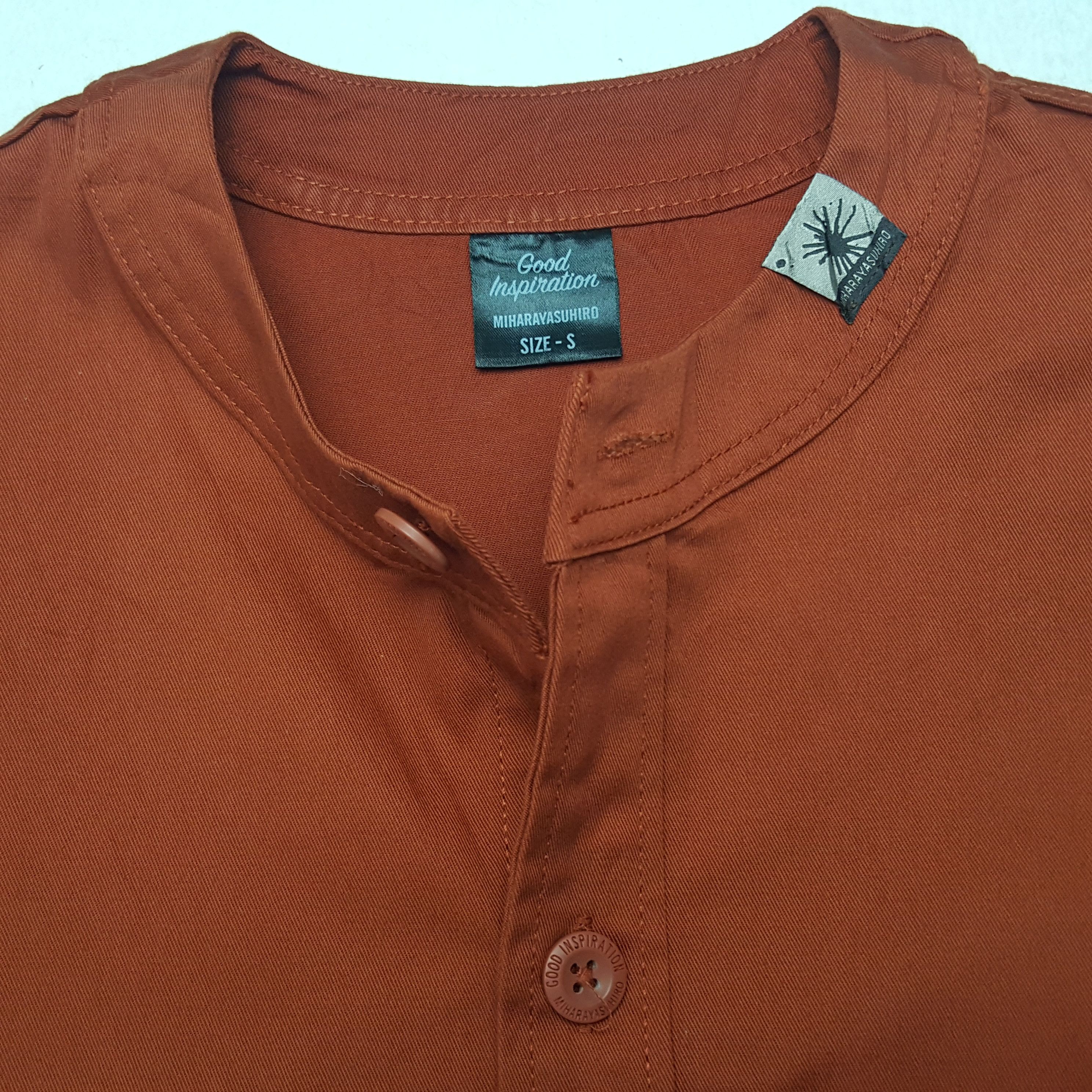 Japanese Brand × Maison MIHARA YASUHIRO × Vintage Vintage Miharayasuhiro Worker Button Up Shirt Size US L / EU 52-54 / 3 - 4 Thumbnail