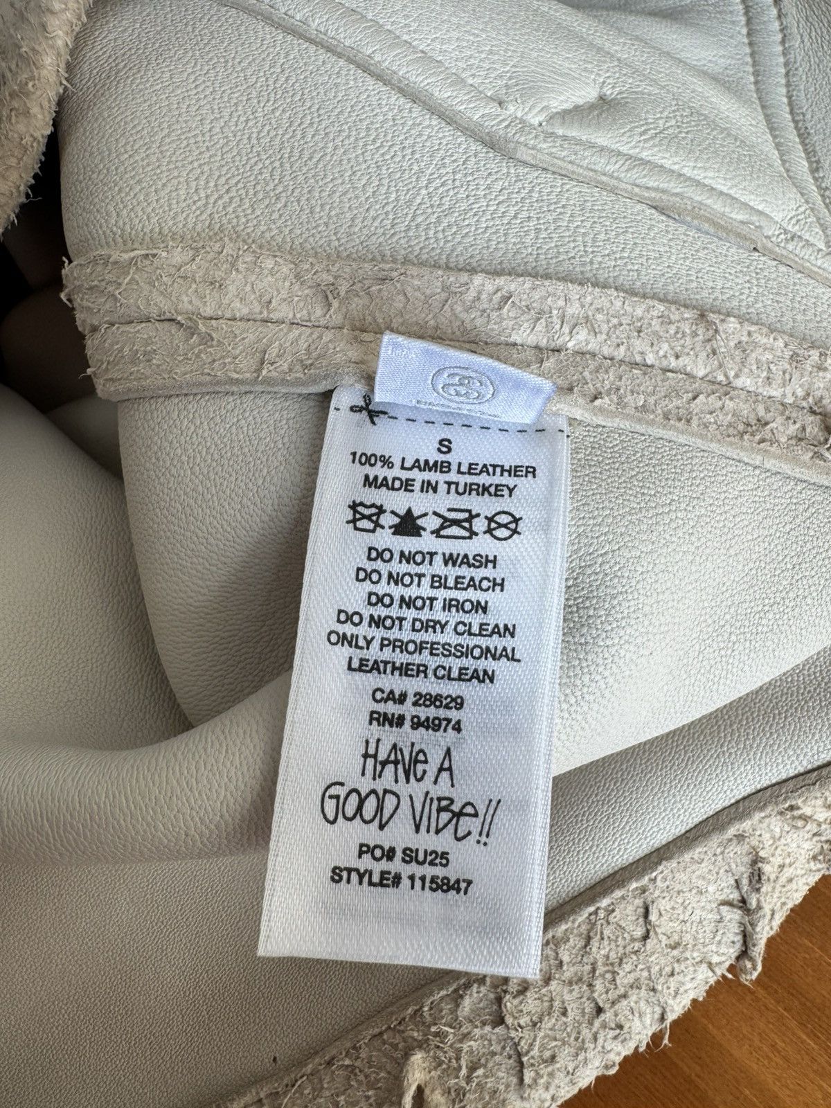 Stussy Stussy Welders Jacket Bone Snap Front Work Jacket Size S Size US S / EU 44-46 / 1 - 6 Thumbnail
