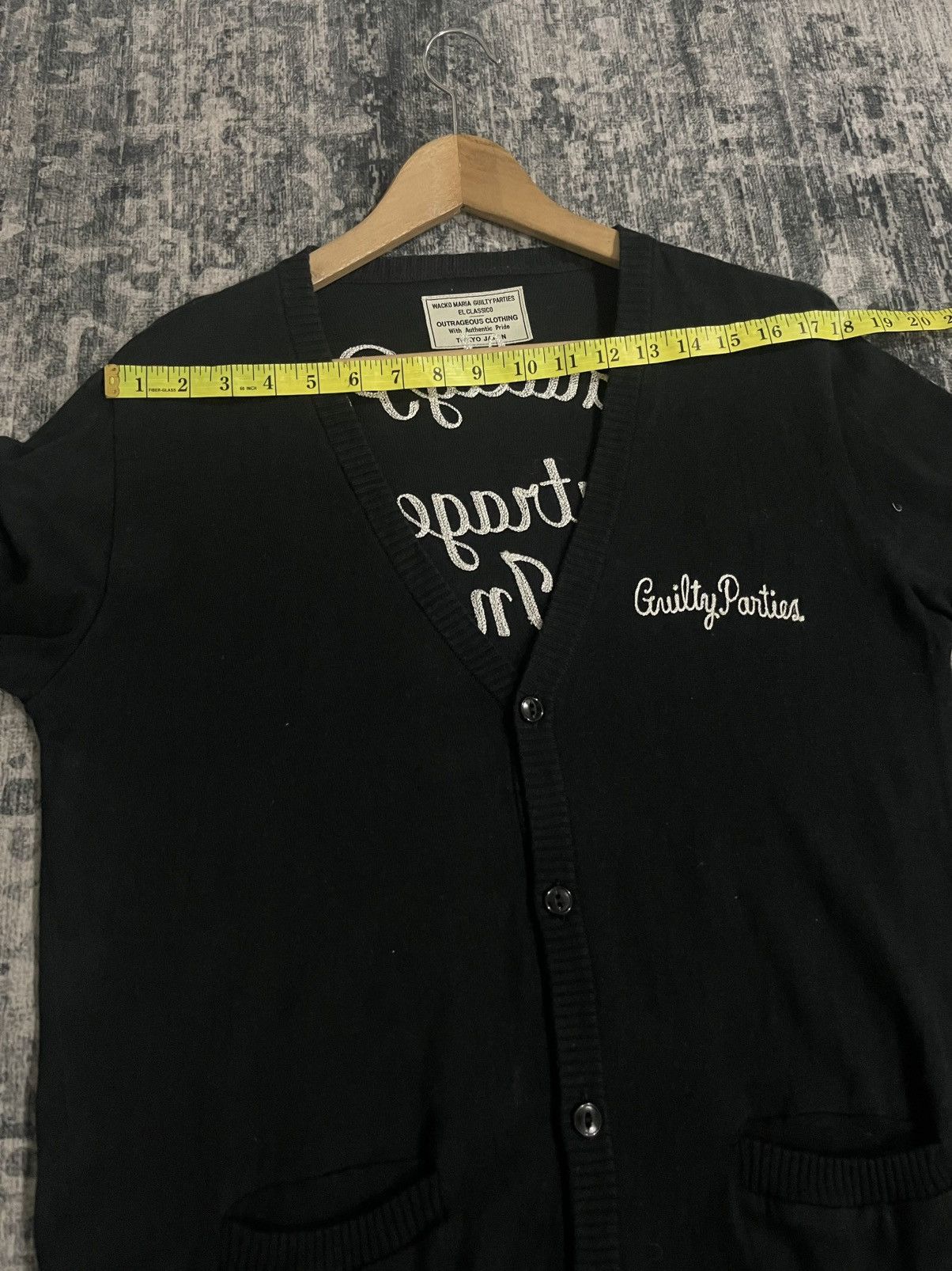 Wacko Maria Wacko Maria Guilty Parties Cardigan Knit Size US M / EU 48-50 / 2 - 16 Thumbnail