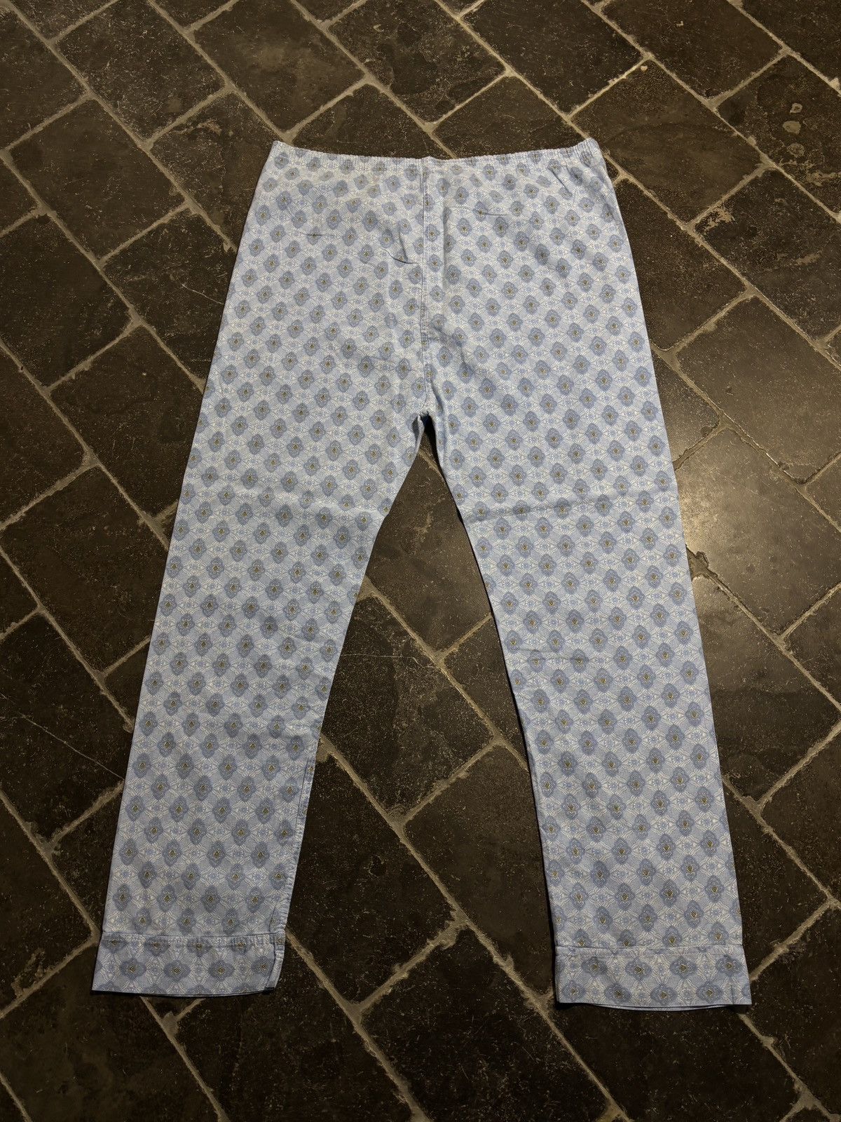 Vintage 1970s Pajama Set True Vintage Two Piece Sleep Suit Pants Top Size US 38 / EU 54 - 10 Thumbnail