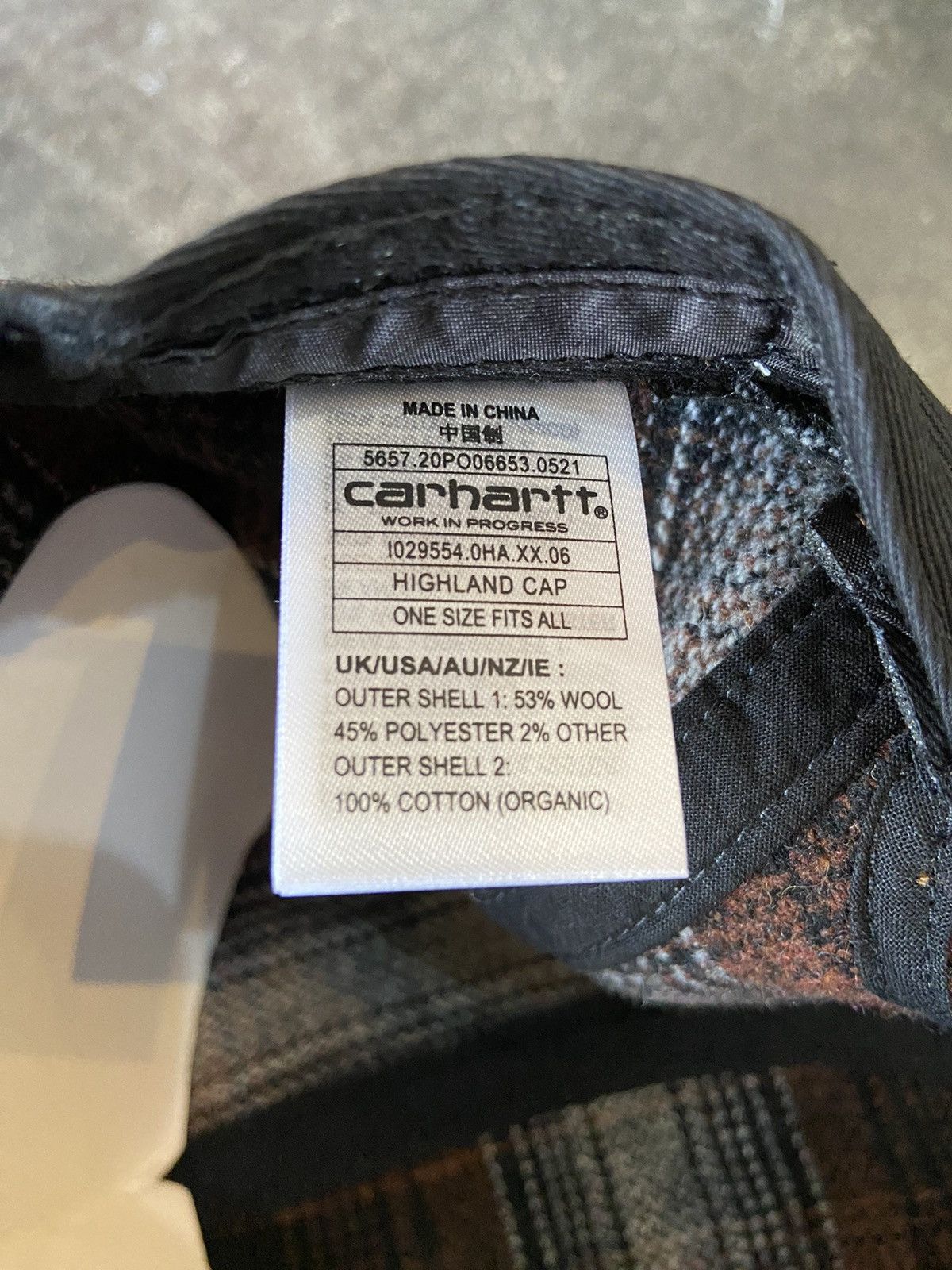 Carhartt Wip Carhartt WIP Highland Cap Hamilton Brown Size ONE SIZE - 6 Thumbnail