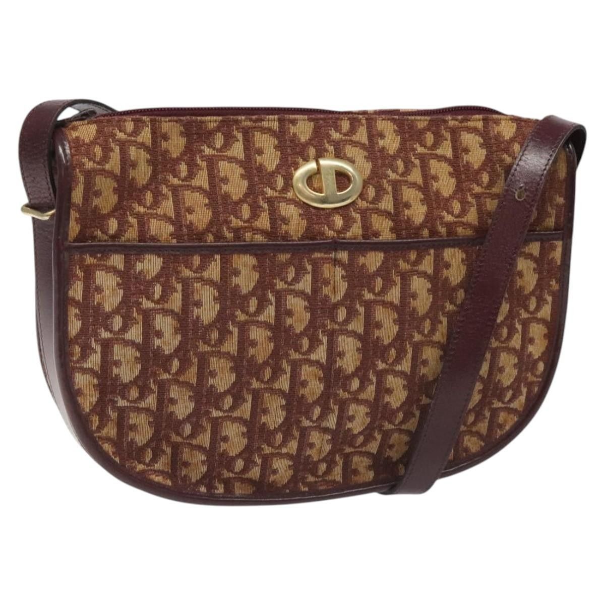 Dior Christian Dior Vintage Trotter Shoulder Bag Canvas Size ONE SIZE - 1 Thumbnail