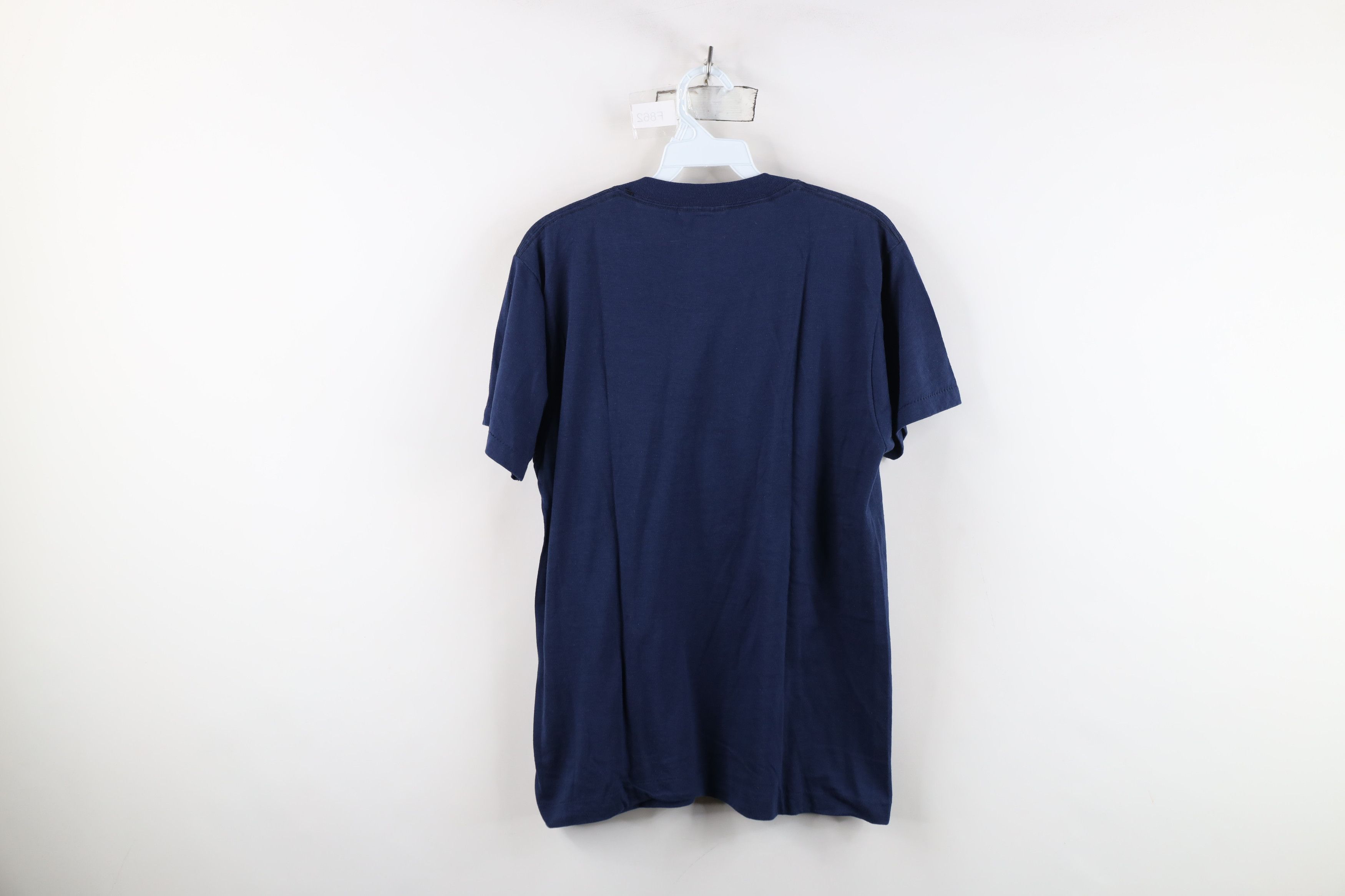 Vintage Vintage 80s Teamsters 20 Union Short Sleeve T-Shirt Blue USA Size US L / EU 52-54 / 3 - 12 Thumbnail