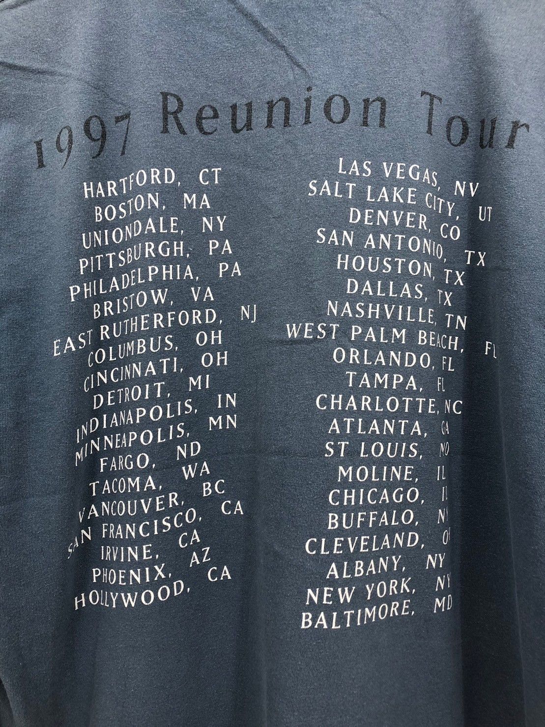 Vintage Vintage 90's Fleetwood Mac The Dance Reunion Tour Shirt Size US L / EU 52-54 / 3 - 5 Thumbnail