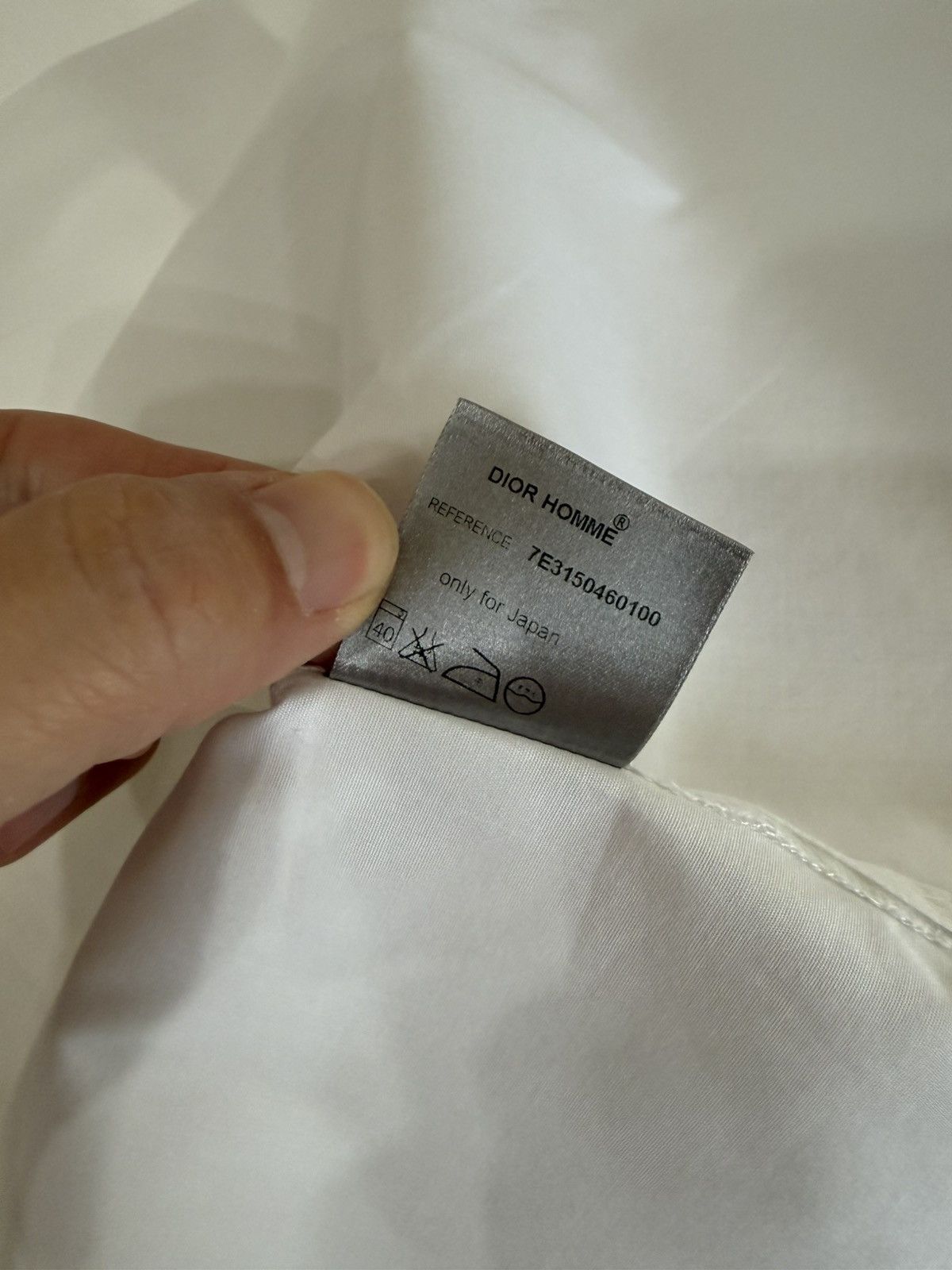 Dior Dress Shirt with Bee Embroidery Size US S / EU 44-46 / 1 - 6 Thumbnail