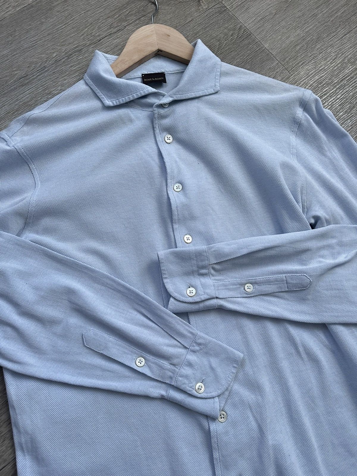 Other 🫧 ROSE&BORN SHIRT BUTTON UP MADE IN ITALY Size US M / EU 48-50 / 2 - 11 Thumbnail