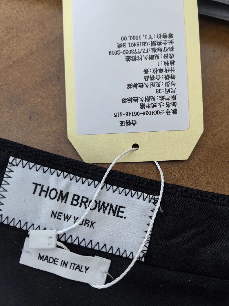 Thom Browne Thom Browne A wool pleated skirt Size 37" - 3 Thumbnail