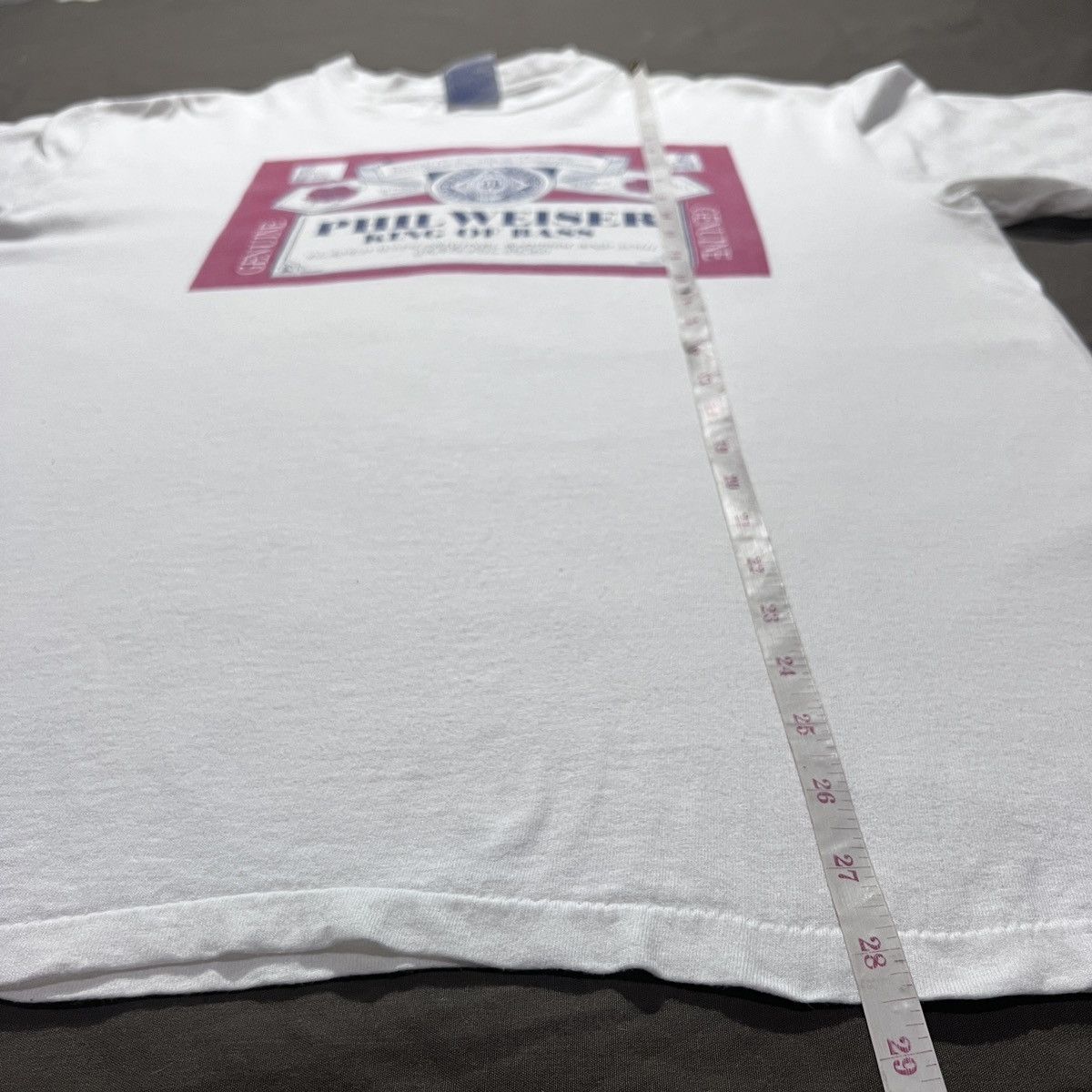 Grateful Dead Very Rare Vintage 90s PHIL WEISER KING OF BASS Tee XL Size US XL / EU 56 / 4 - 9 Thumbnail