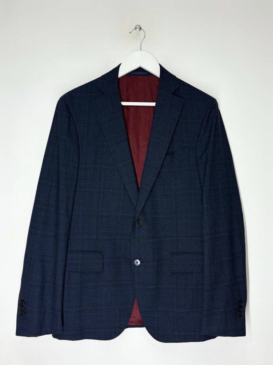Boggi Boggi Milano x Loro Piano Ing Wool Checked Blazer Men’s 48R Size 48R - 1 Thumbnail