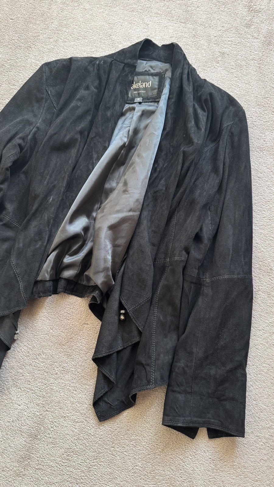 Japanese Brand Y2K Leather Capes Coat Jacket ifsixwasnine Yohji LGB styled Size L / US 10 / IT 46 - 3 Thumbnail