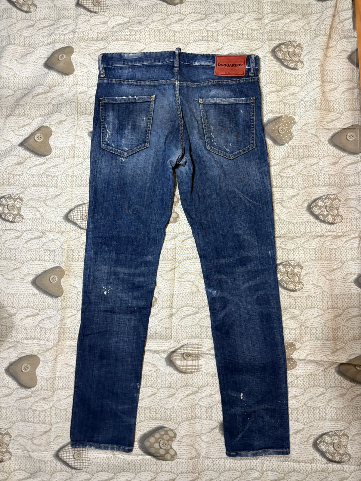 Dsquared2 🔥 Dsquared2 Cool Guy Jeans S74LB0330 Distressed Blue Denim Size US 34 / EU 50 - 4 Thumbnail