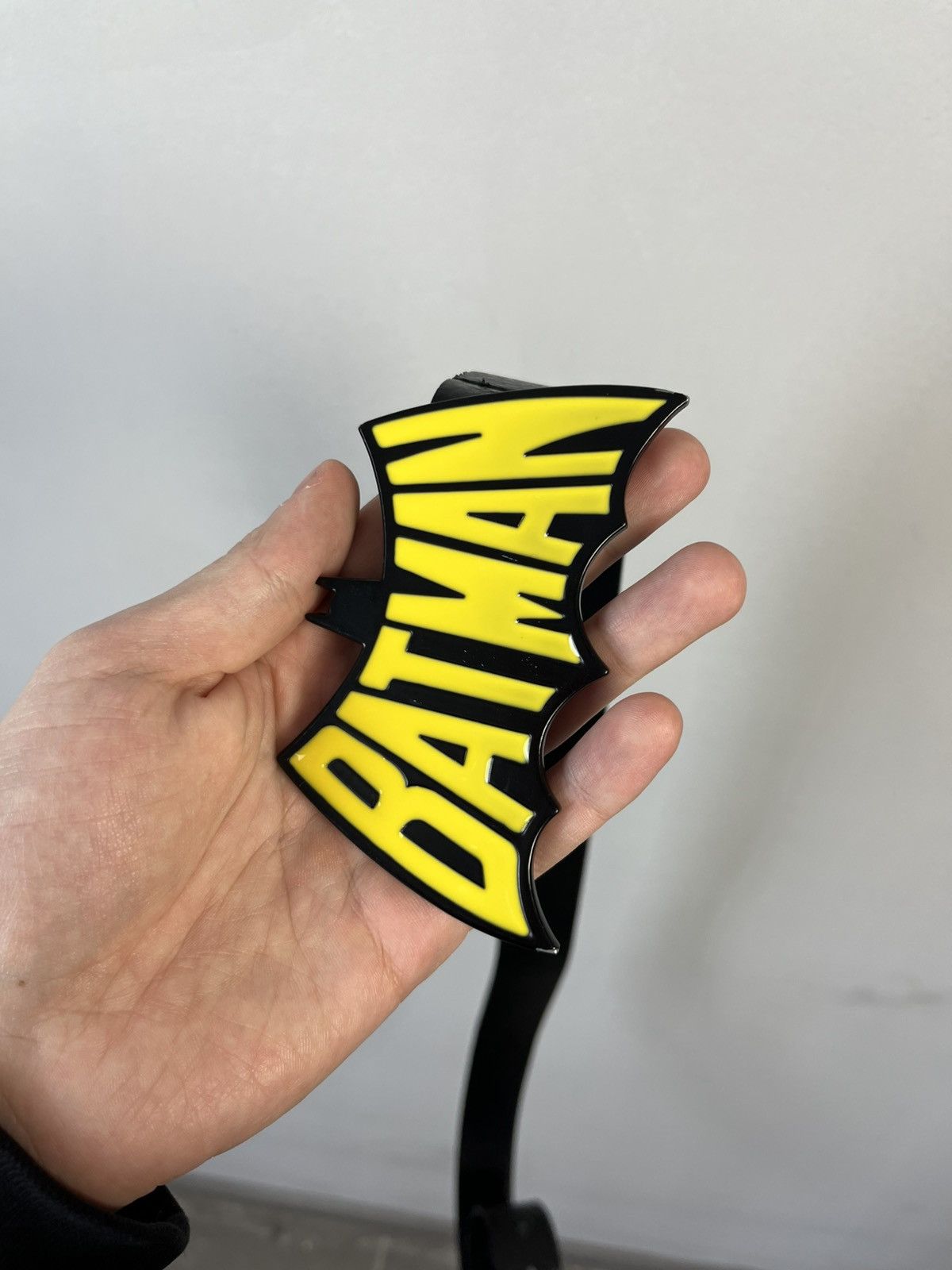DC Comics Batman Y2K Vintage DC Faux Leather Belt Size 30 - 5 Thumbnail