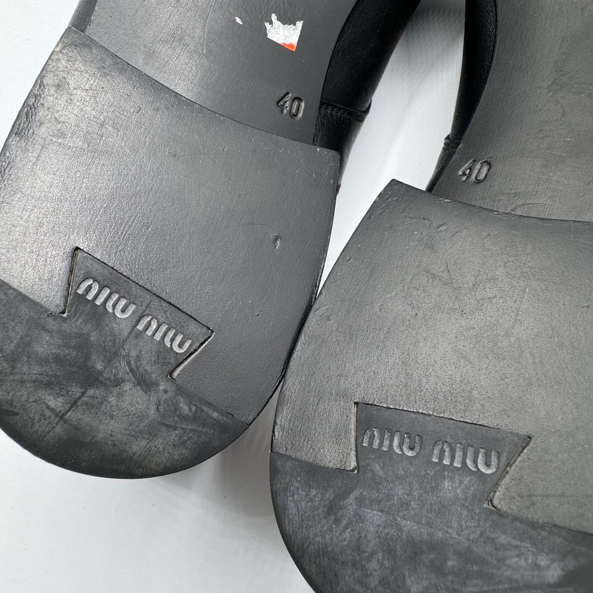 Miu Miu Miu Miu black shoes Size US 10 / IT 40 - 11 Thumbnail