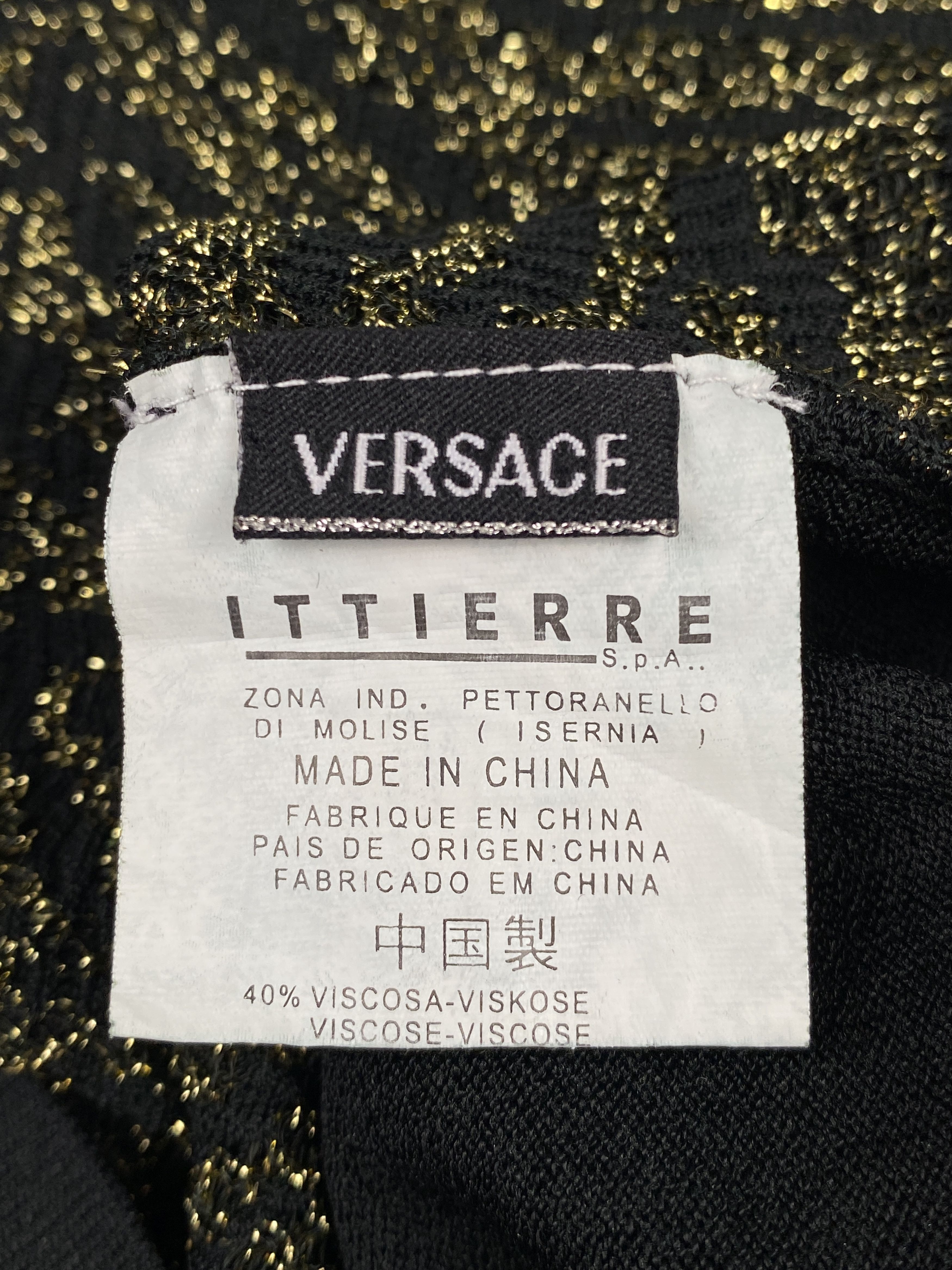 Versace Jeans Couture Medusa Tank Top Size L / US 10 / IT 46 - 12 Thumbnail