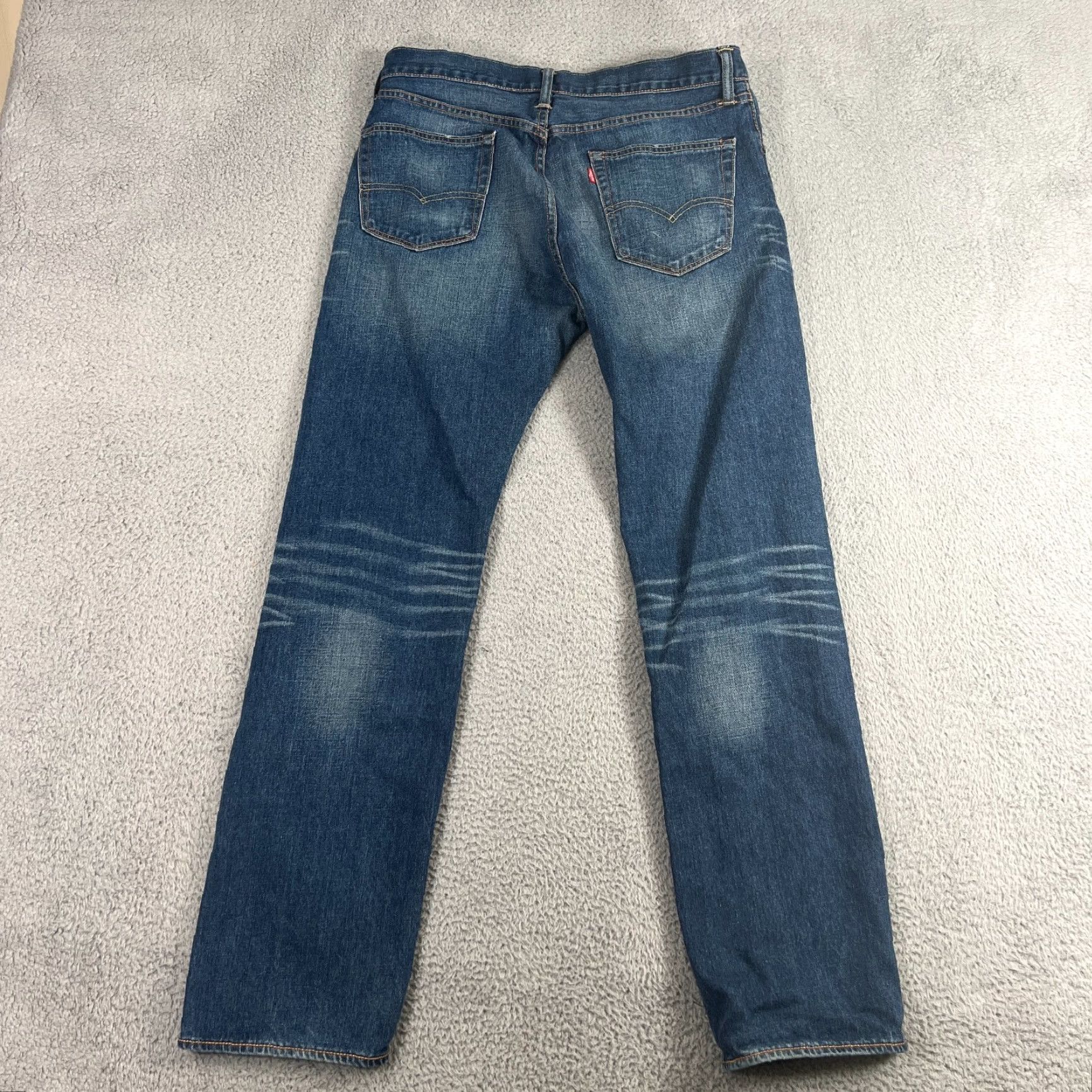 Levi's Levi's 505 Jeans 36x34 Classic Straight Blue Denim Mens 70s American Size US 36 / EU 52 - 6 Thumbnail