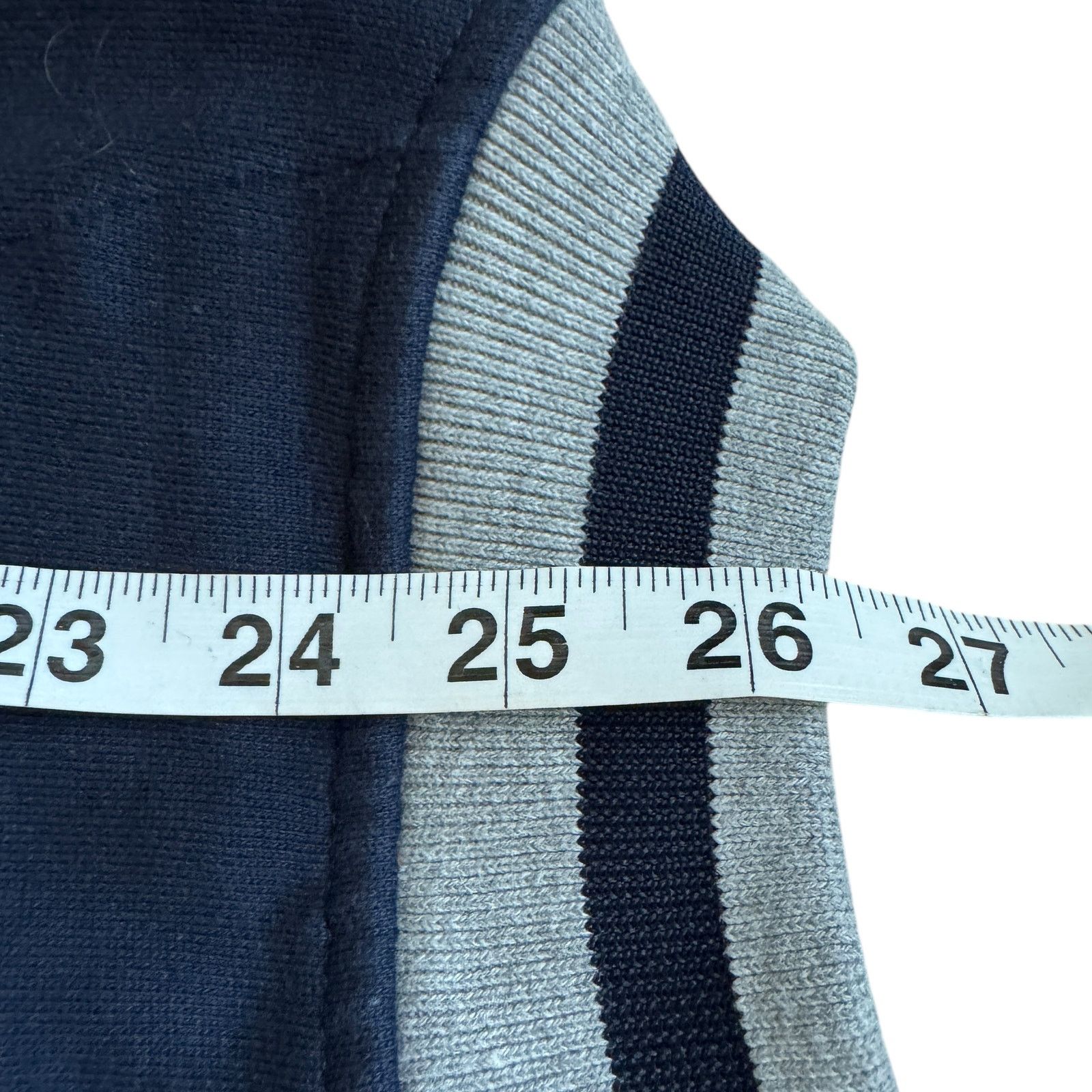 Maison Kitsune Maison Kitsune Varsity Stadium Jacket Navy Grey Size US L / EU 52-54 / 3 - 10 Thumbnail