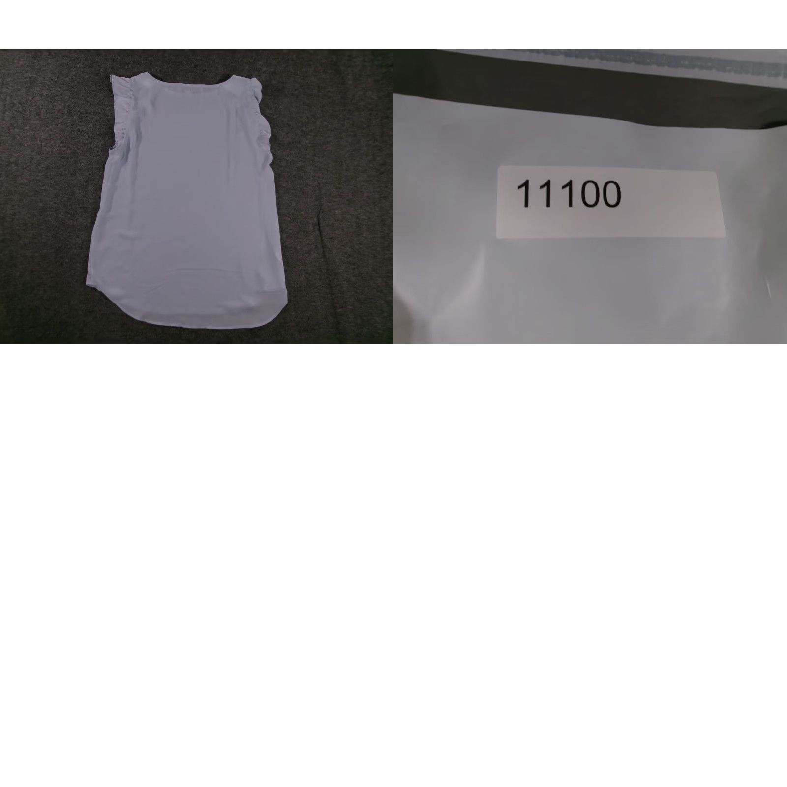 Loft Loft Tank Top Womens Small Blue Sheer Base Layer Capsule Flowy Fairy Preppy Size S / US 4 / IT 40 - 8 Thumbnail