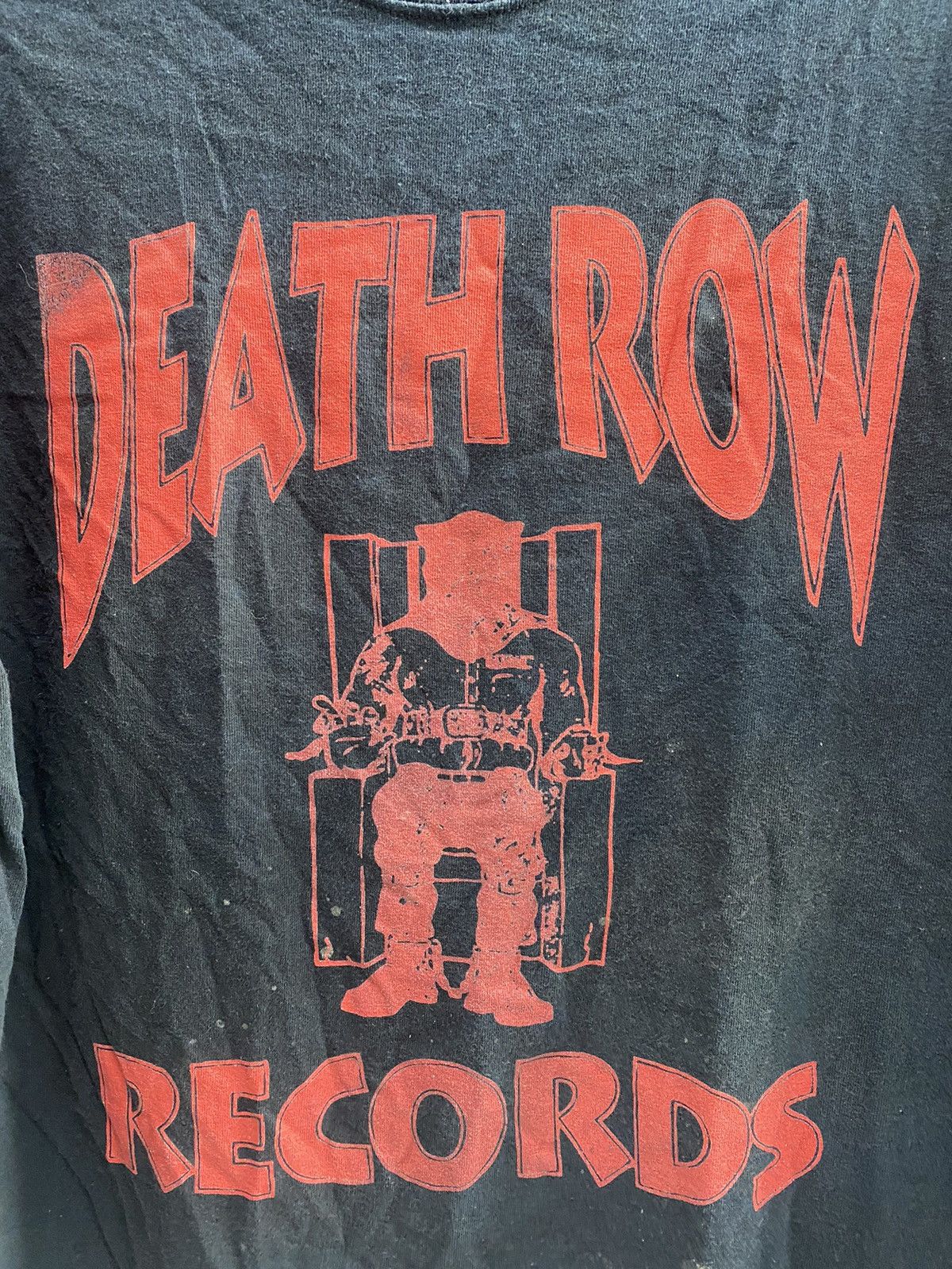 Vintage DEATH ROW RECORDS TSHIRT Size US L / EU 52-54 / 3 - 2 Thumbnail