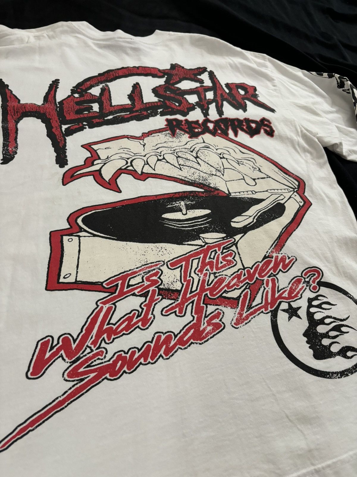 HELLSTAR × Japanese Brand Hellstar Studios Records Logo Long Sleeve Size US XL / EU 56 / 4 - 6 Thumbnail