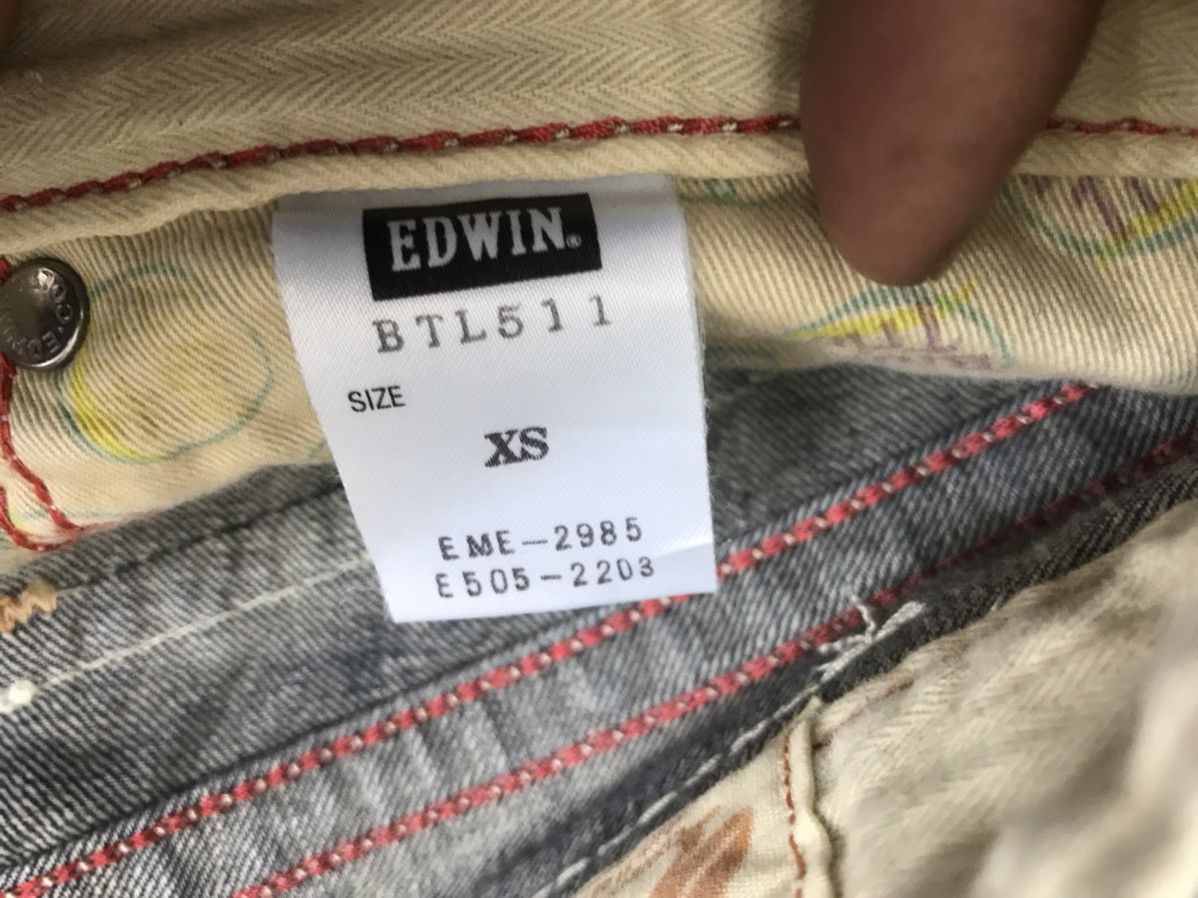 Edwin Bootcut🔥EDWIN 503 Low Rise Bootcut Jeans F22 Size US 28 / EU 44 - 10 Thumbnail