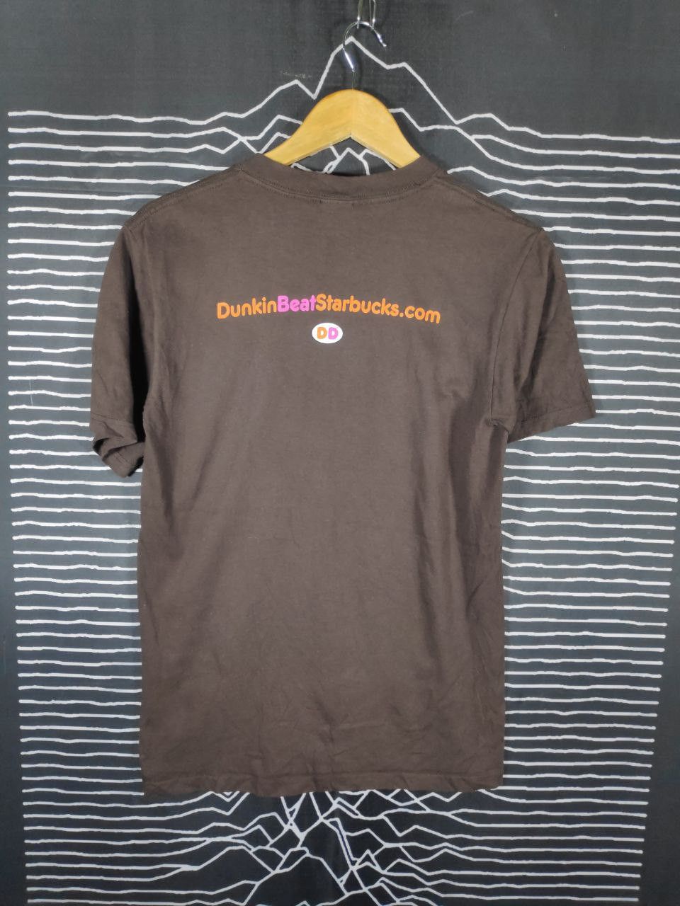 Anvil × Vintage Vtg 00s Dunkin Donuts Beats Starbucks Promo Tee Size S Size US S / EU 44-46 / 1 - 2 Thumbnail