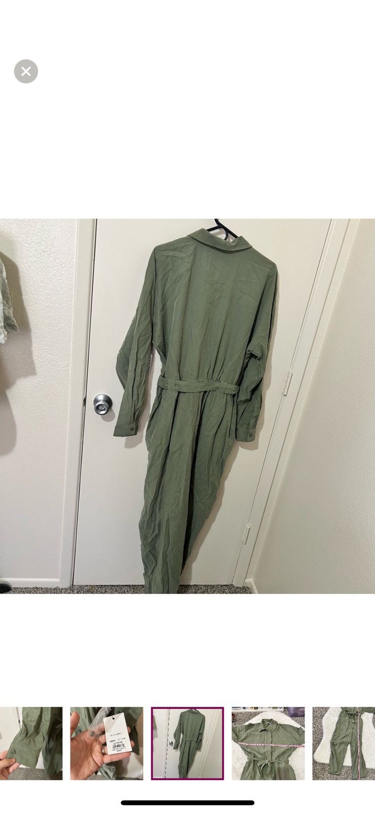 Nine West Nine West XL long sleeve utility jumpsuit Size 36" / US 14 / IT 50 - 9 Thumbnail