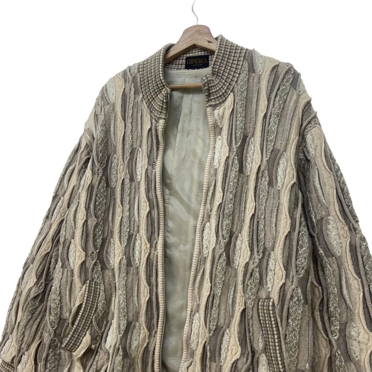 Designer × Japanese Brand Opera Uomo Coogi Inspired Knitted Jacket Size US M / EU 48-50 / 2 - 20 Thumbnail