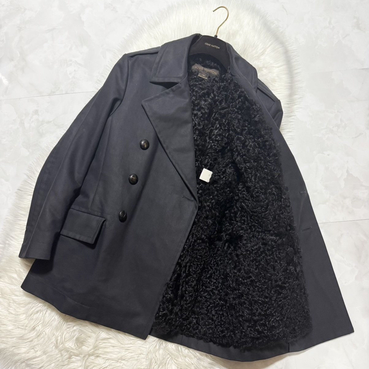 Louis Vuitton 3-Way Louis Vuitton LV Logo Lambskin Fur-Lined Jacket Coat Size US M / EU 48-50 / 2 - 7 Thumbnail