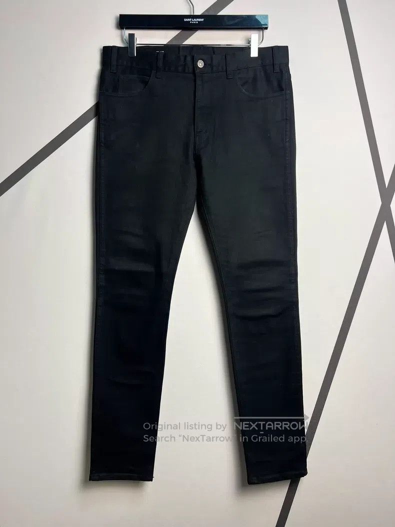 Celine CELINE Black Basic Denim Jeans Size US 33 - 1 Thumbnail