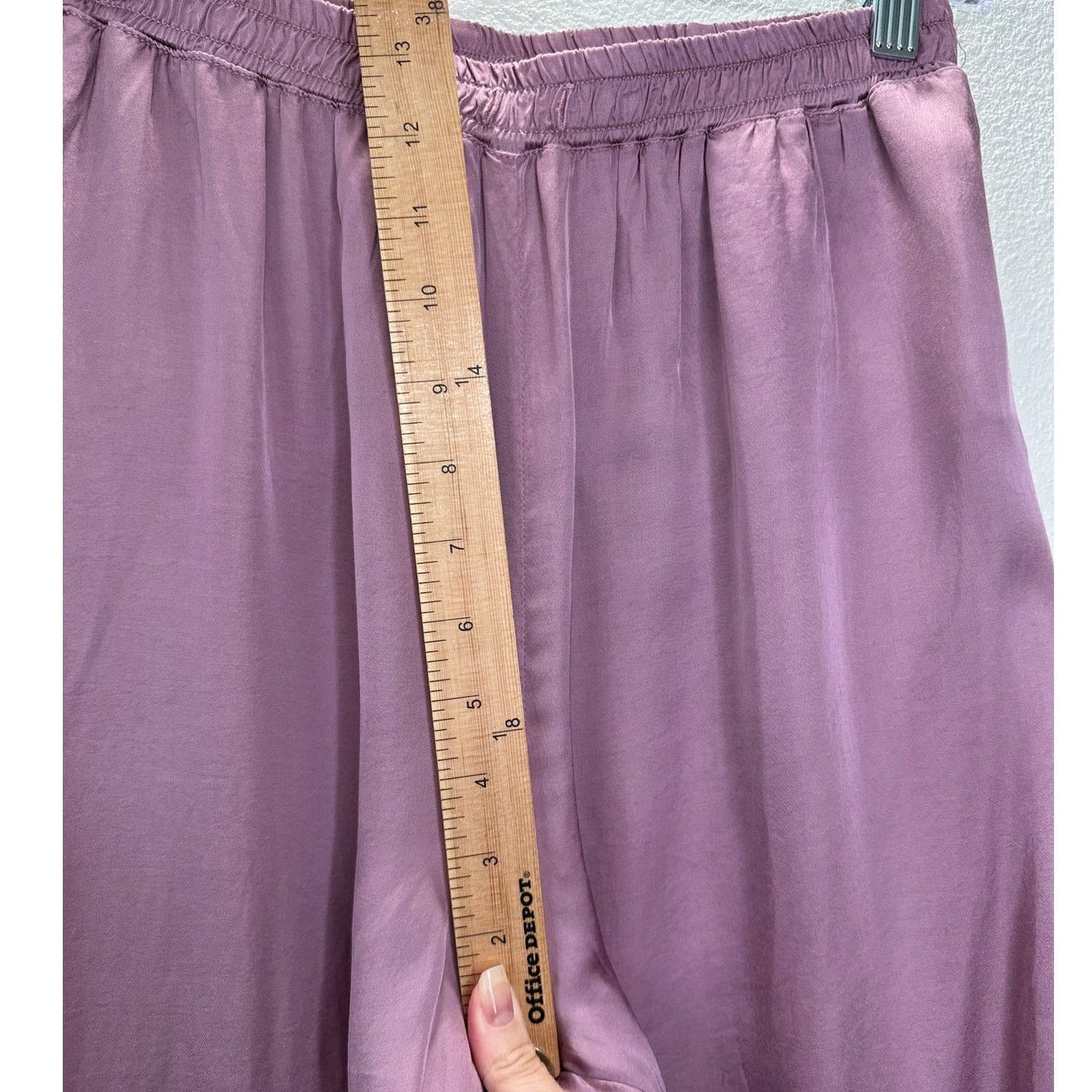 Other Light Purple Shimmer Pocketed Elastic Jogger Pants Small Size 27" / US 4 / IT 40 - 9 Thumbnail