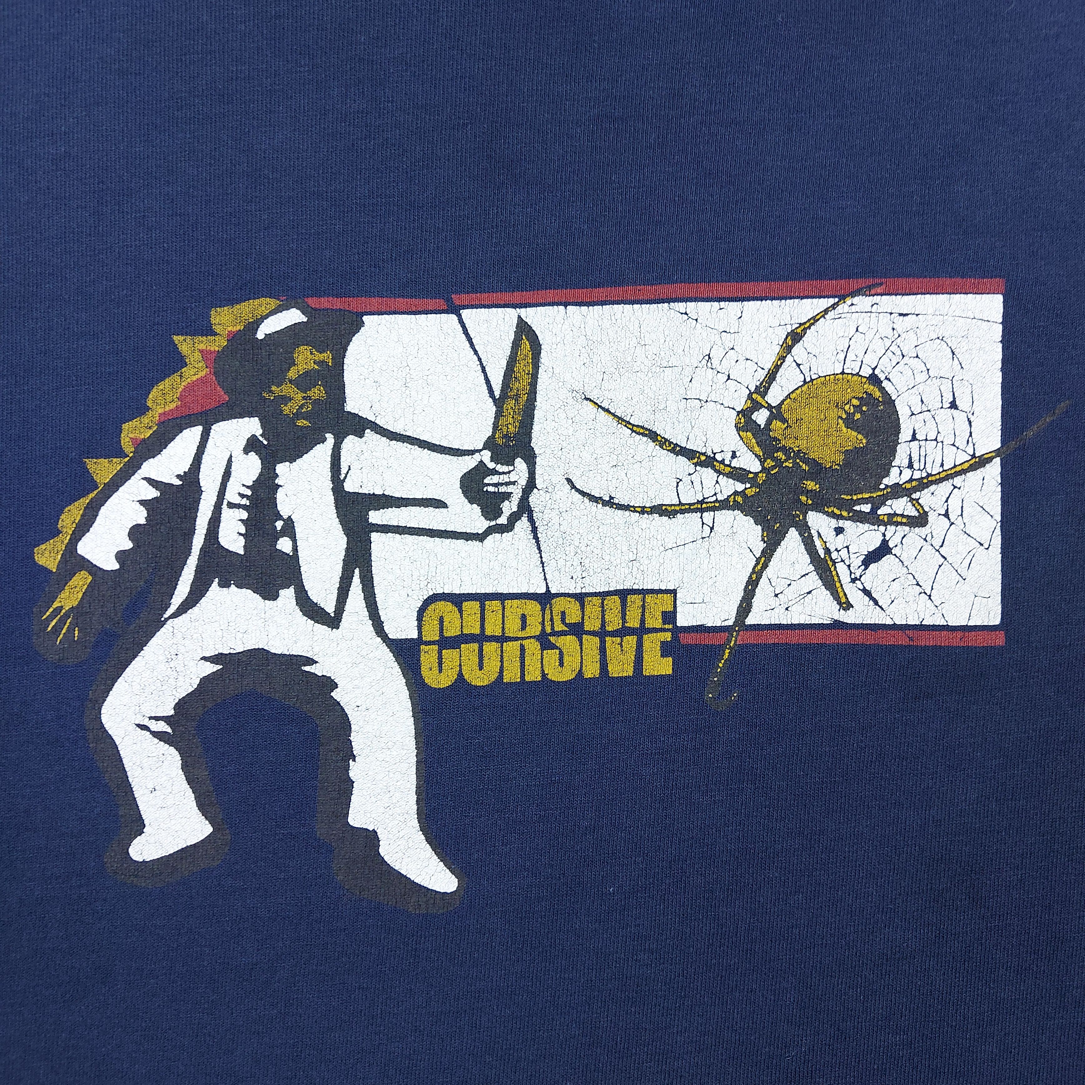 Band Tees Vintage 2003 Cursive Band The Recluse Indie Rock EMO TEE Size US XL / EU 56 / 4 - 2 Thumbnail