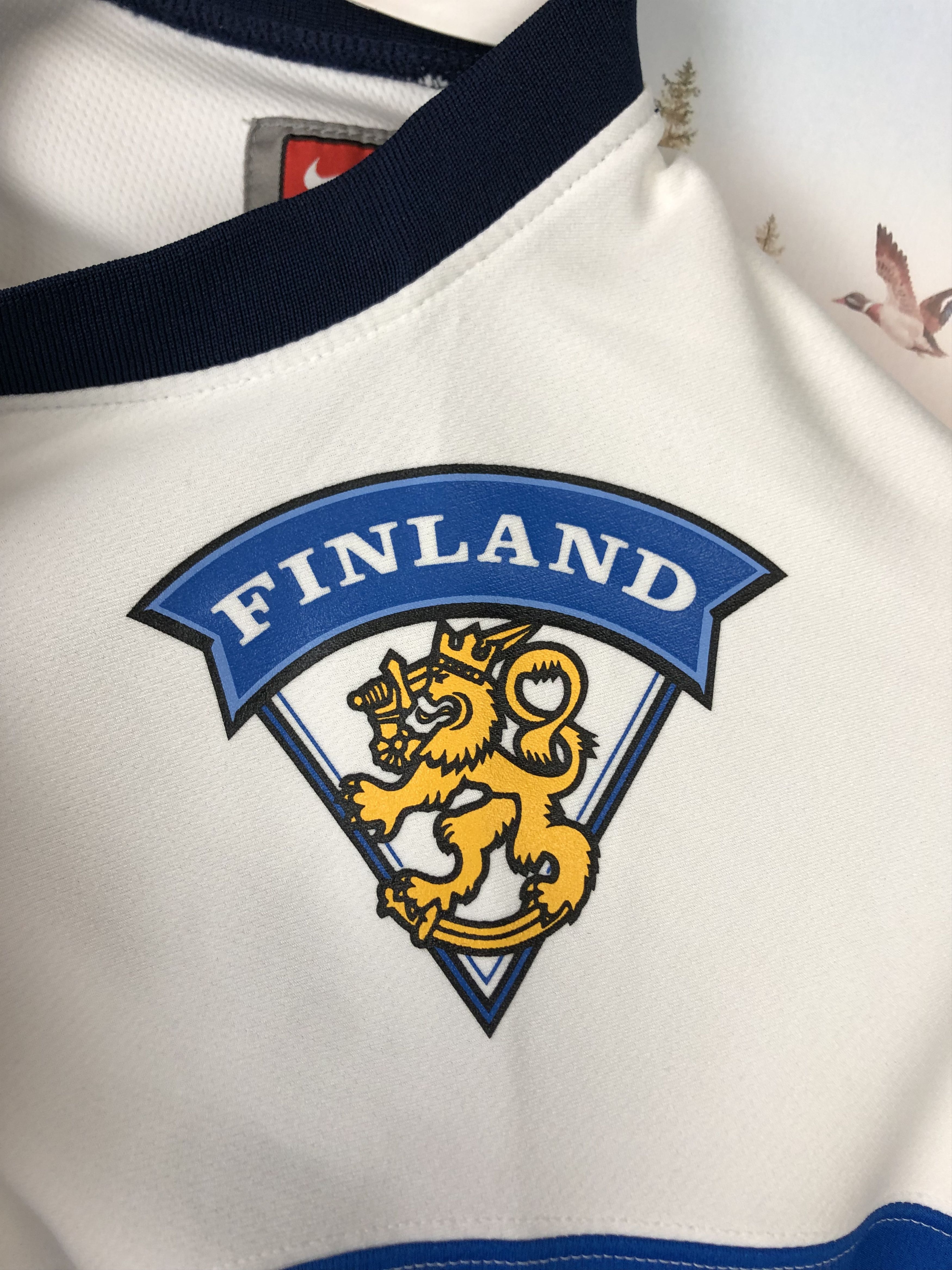 Nike Nike Vintage Suomi Finland Ice Hockey Jersey tee Shirt Size US L / EU 52-54 / 3 - 5 Thumbnail