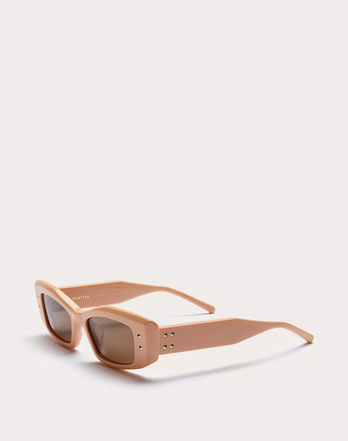 Valentino oc11z0725 Size: 52/ Rectangular Acetate Frame in Beige/Gold Size ONE SIZE - 2 Thumbnail