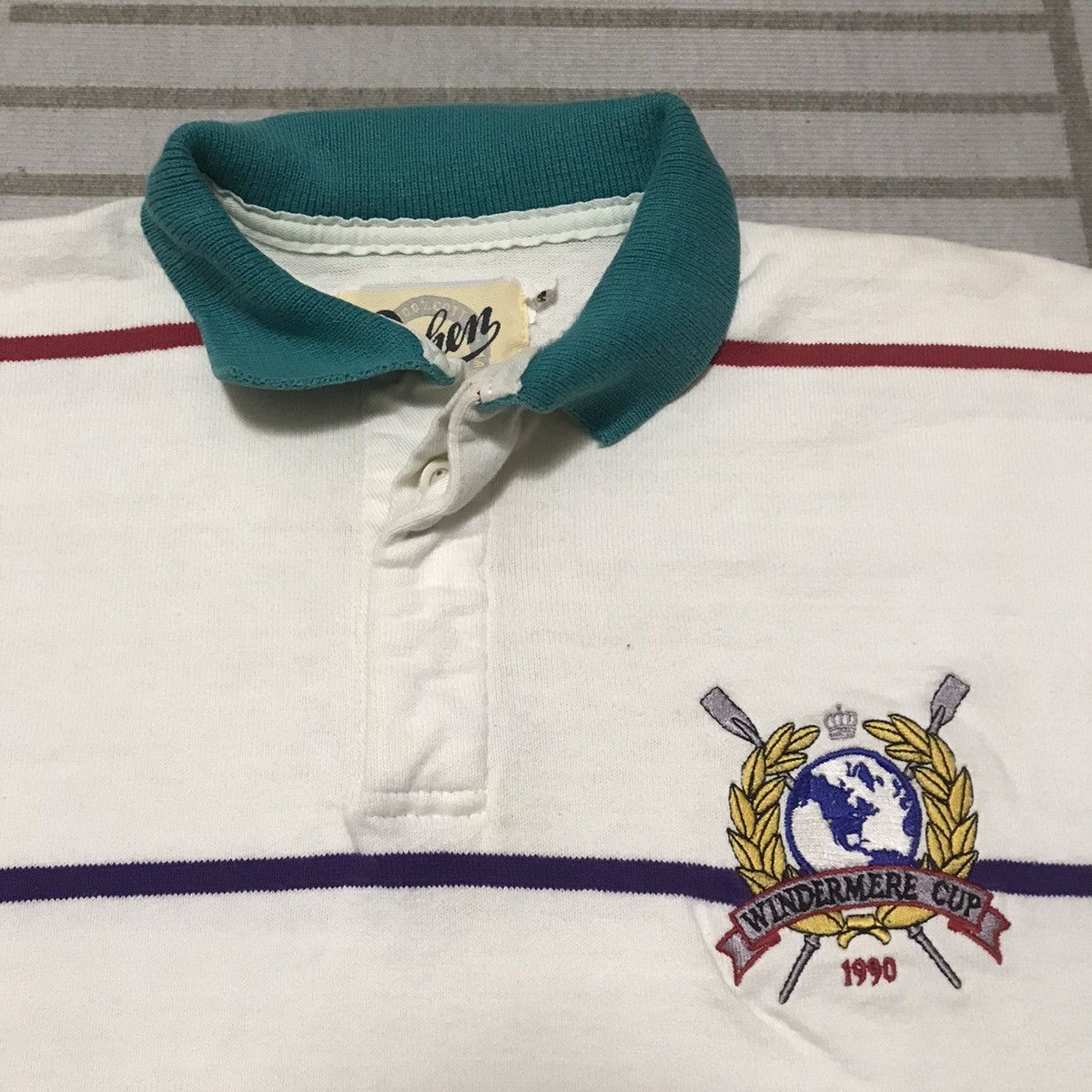 Dehen 1920 × Polo Ralph Lauren × Vintage VINTAGE WINDERMERE CUP 1990s POLOS RARE TEE Size US M / EU 48-50 / 2 - 2 Thumbnail