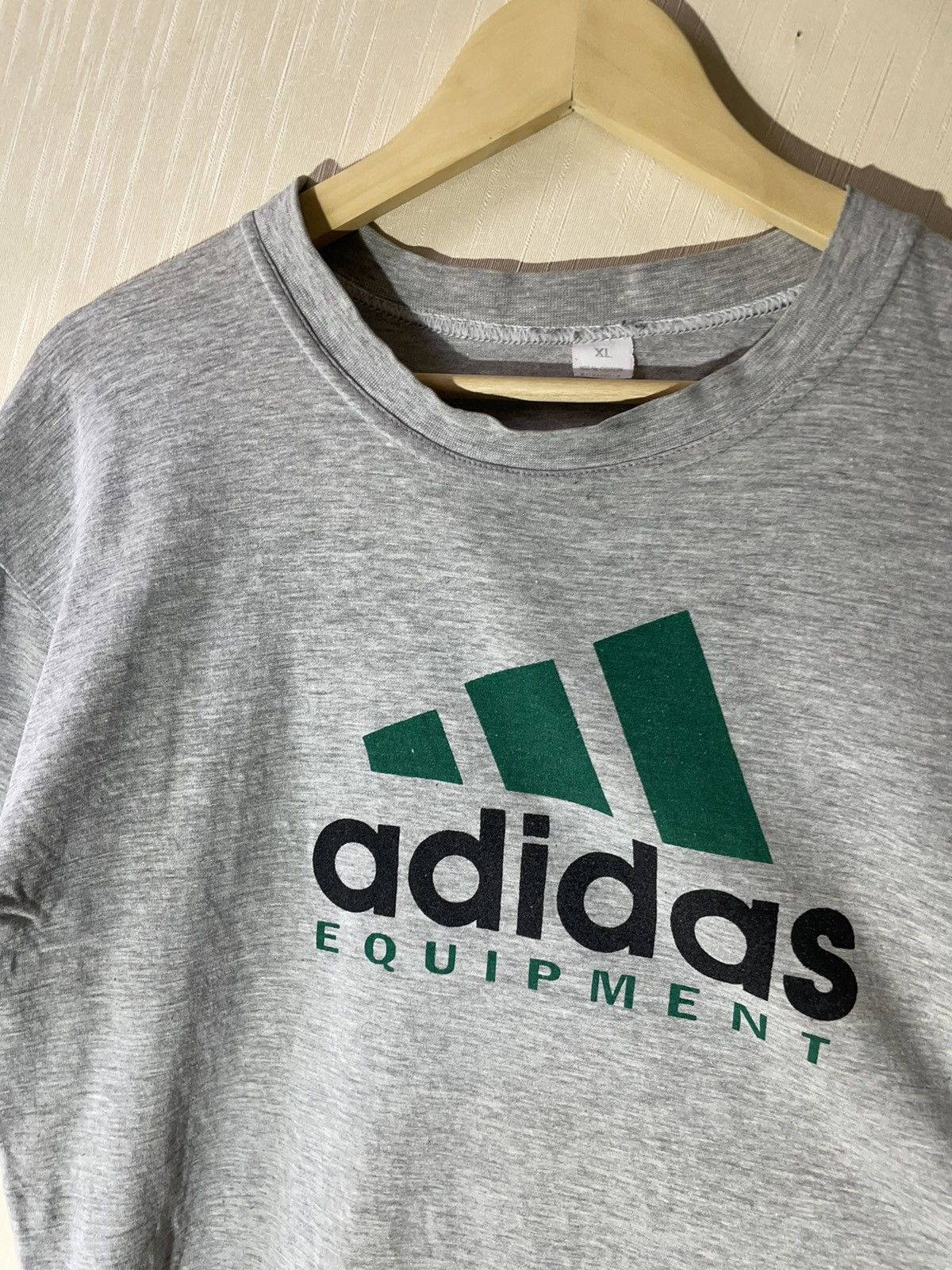Adidas × Vintage Adidas Equipment vintage streetwear T shirt 90s Size US XL / EU 56 / 4 - 2 Thumbnail
