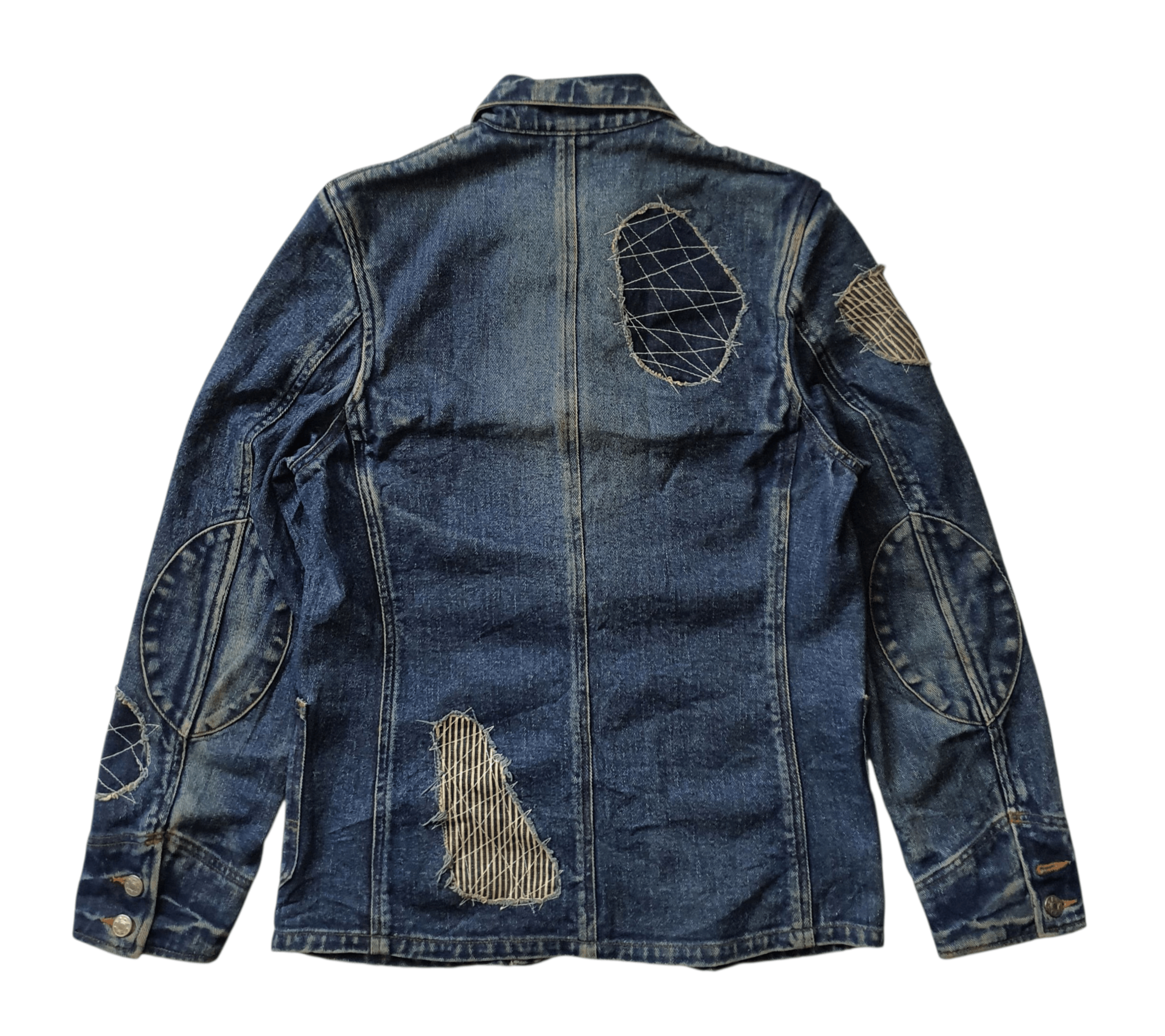 Other Vintage Denim Work Patches Boro Sashiko Jacket size Size US XS / EU 42 / 0 - 2 Thumbnail