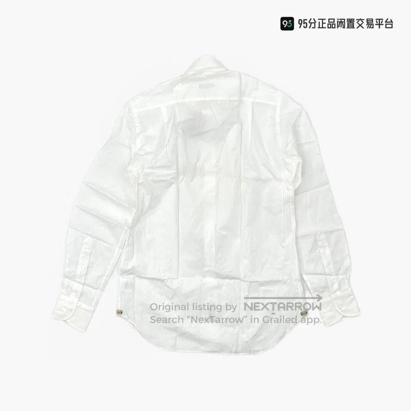 Loro Piana Loro Piana Men's Classic White Polo Shirt. Size US L / EU 52-54 / 3 - 5 Thumbnail