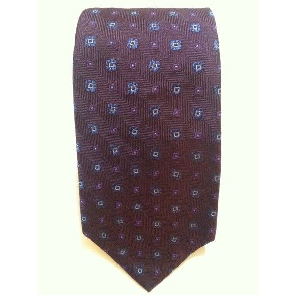 Brooks Brothers BROOKS BROTHERS MENS NEW PURPLE 100%SILK TIE WIDTH: 3 3/8" Size ONE SIZE - 1 Thumbnail