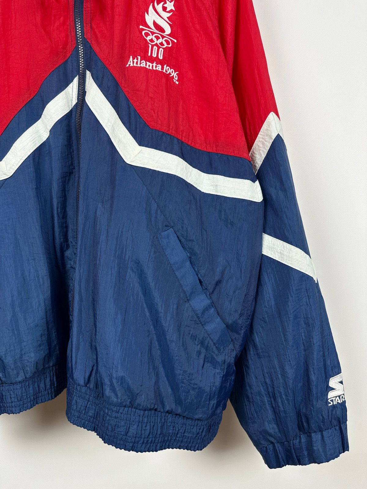 Starter 1996 Vintage Starter Atlanta Olympic Games Jacket Size US XL / EU 56 / 4 - 8 Thumbnail