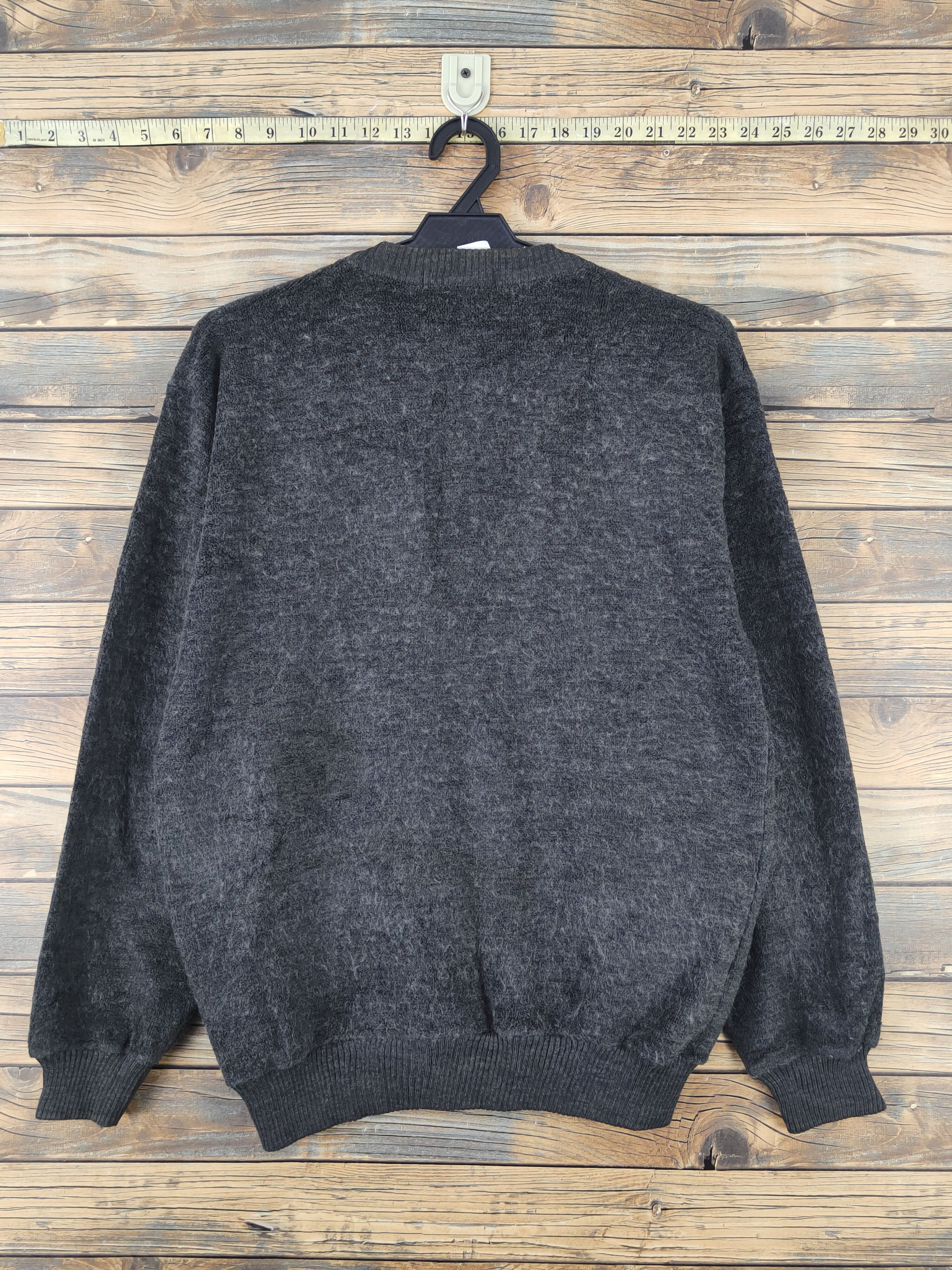 Lindbergh Lindbergh made in Japan vtg Black Knitwear Cardigan #W1825 Size US M / EU 48-50 / 2 - 8 Thumbnail