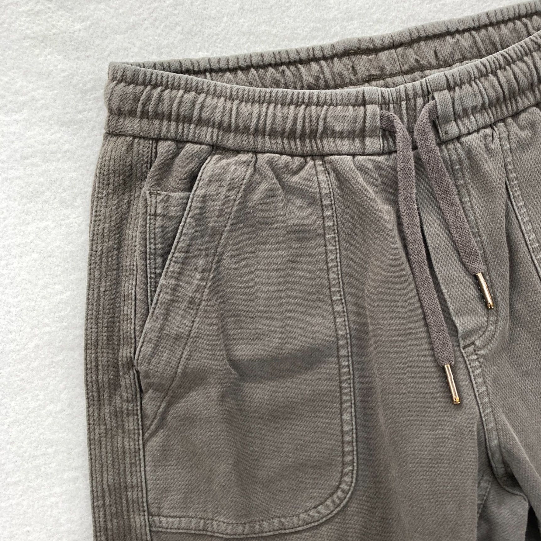 Athleta Athleta Farallon Jogger Pants Women's 0 Gray Stretch Fabric Pull On Slim Leg Casual Size 25" / US 0 / IT 36 - 3 Thumbnail