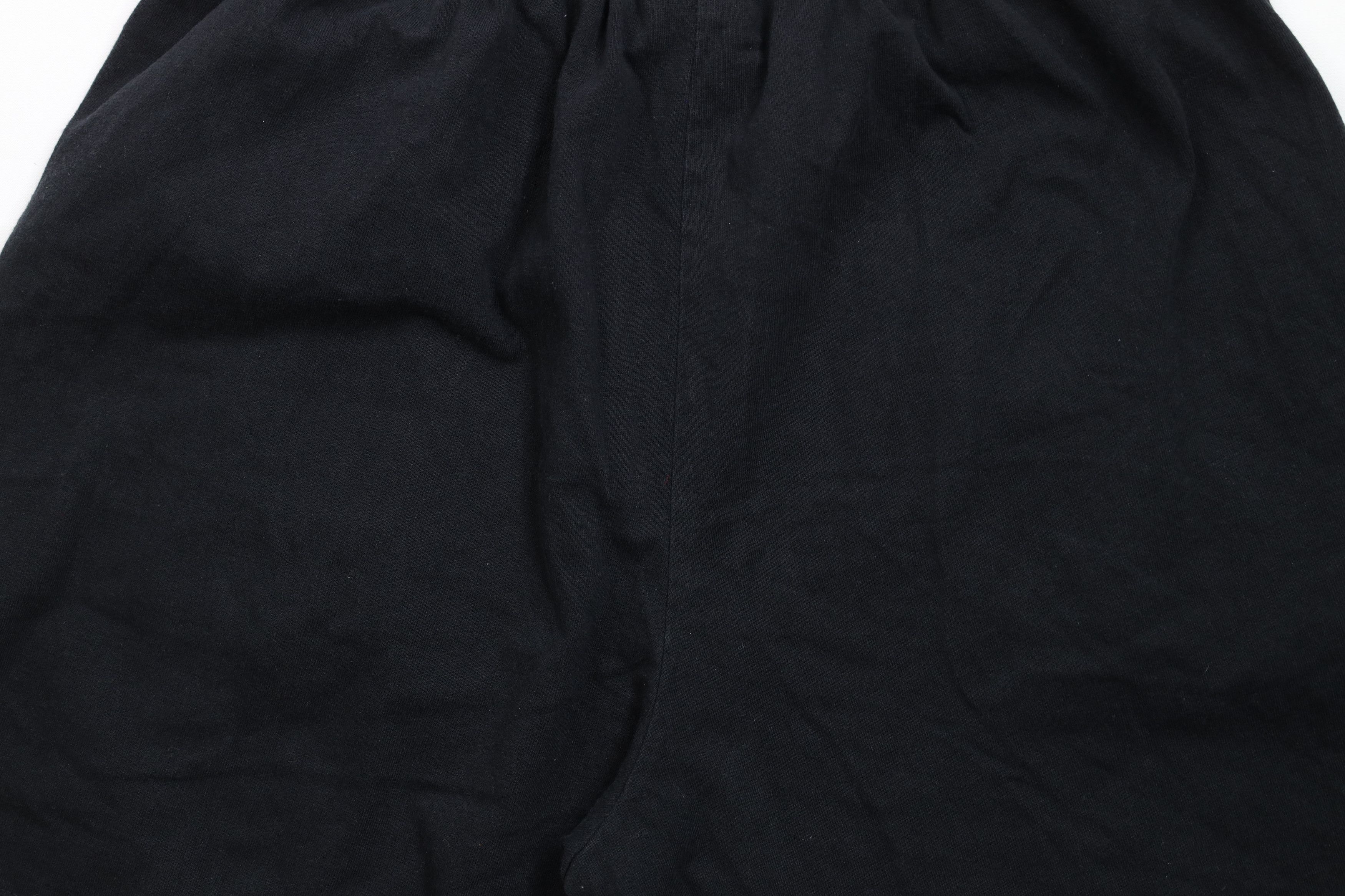 Reebok × Vintage Vintage 90s Reebok Spell Out Above Knee Cotton Shorts Black Size US 36 / EU 52 - 12 Thumbnail