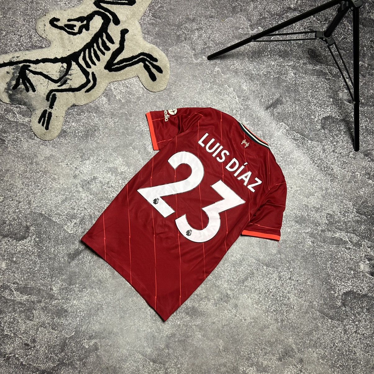 Nike Nike FC Liverpool Luis Diaz 23 player soccer home jersey Size US S / EU 44-46 / 1 - 2 Thumbnail