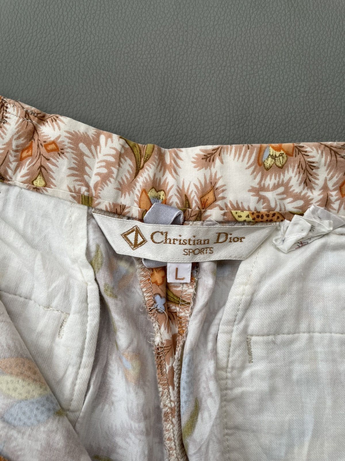 Christian Dior Monsieur Vintage Christian Dior Floral Monogram Pants Size 26" / US 2 / IT 38 - 6 Thumbnail