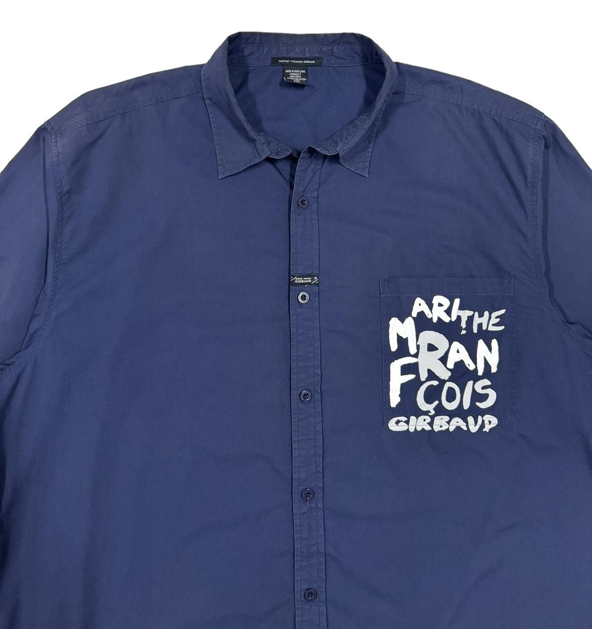 Marithe + Francois Girbaud Vtg🔥Marithe Francois Girbaud Printed Button Ups Shirt Size US XXL / EU 58 / 5 - 7 Thumbnail