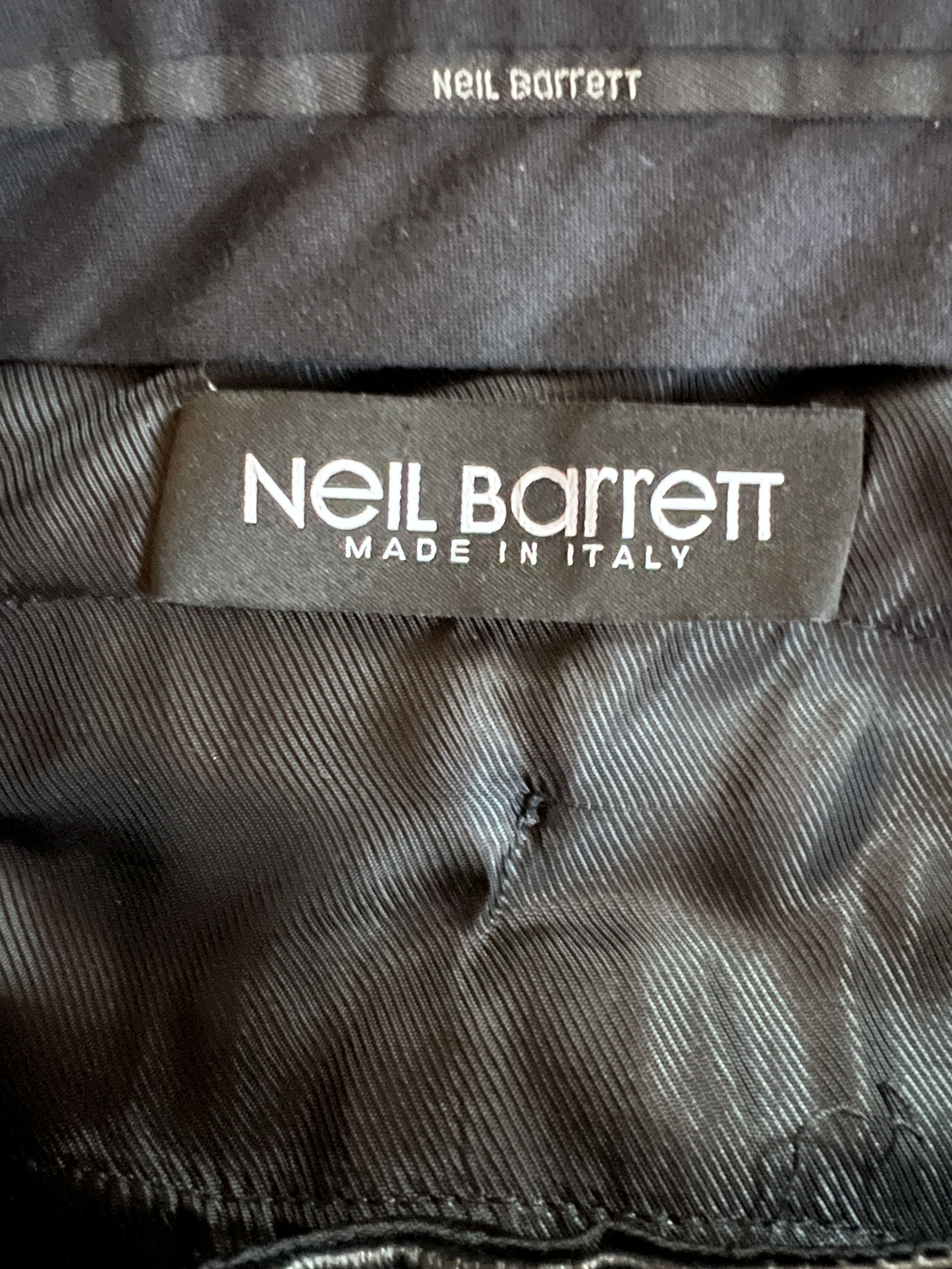 Neil Barrett 2 Button Suit W/Mock Vest Size 46S - 7 Thumbnail