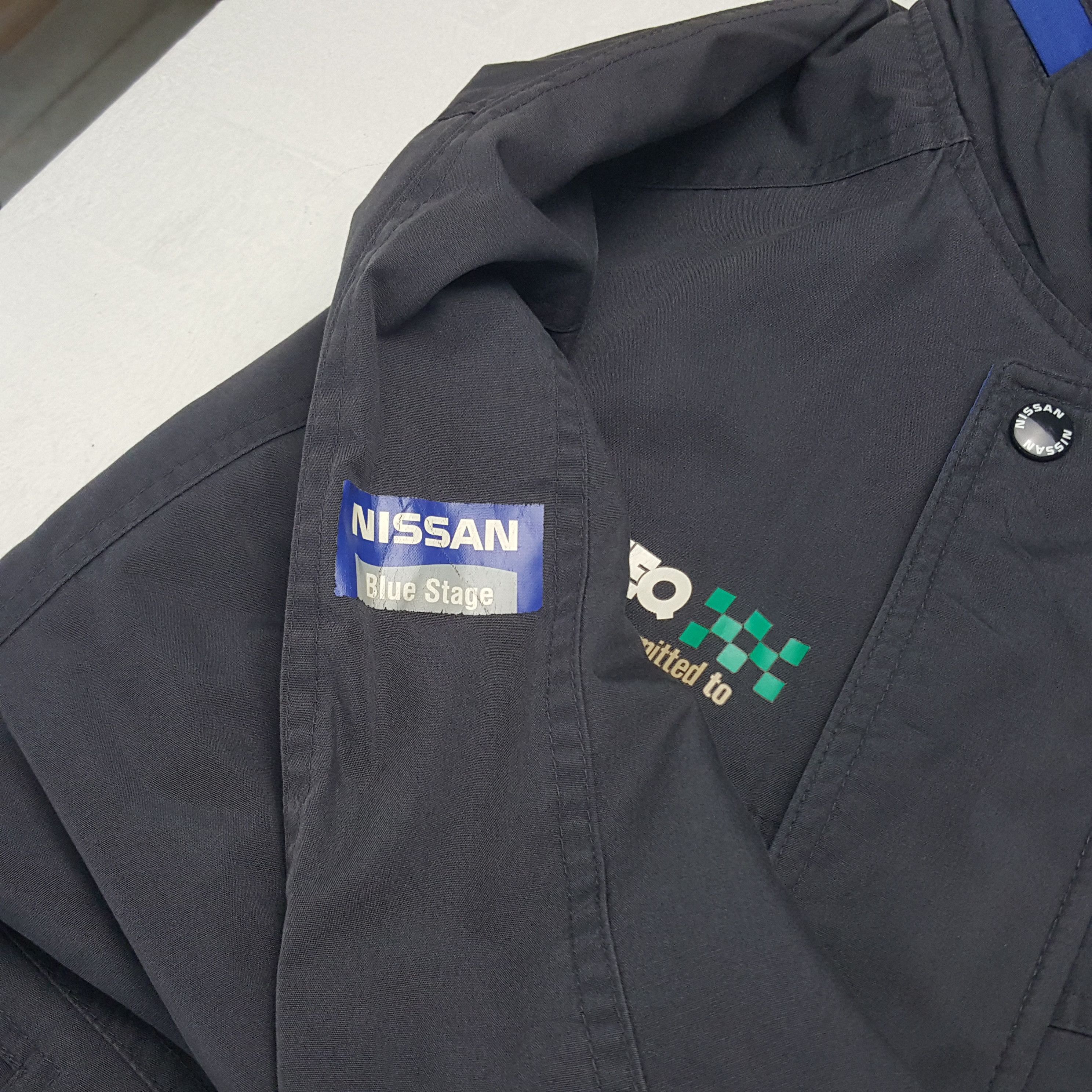 Japanese Brand × Vintage Vintage Nismo Nissan Racing Team Custom Bomber Jacket Size US L / EU 52-54 / 3 - 12 Thumbnail