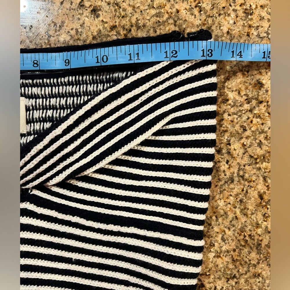 Zadig & Voltaire Zadig & Voltaire Twista Strapless Knit Top NWT Striped Wool Size L / US 10 / IT 46 - 5 Thumbnail