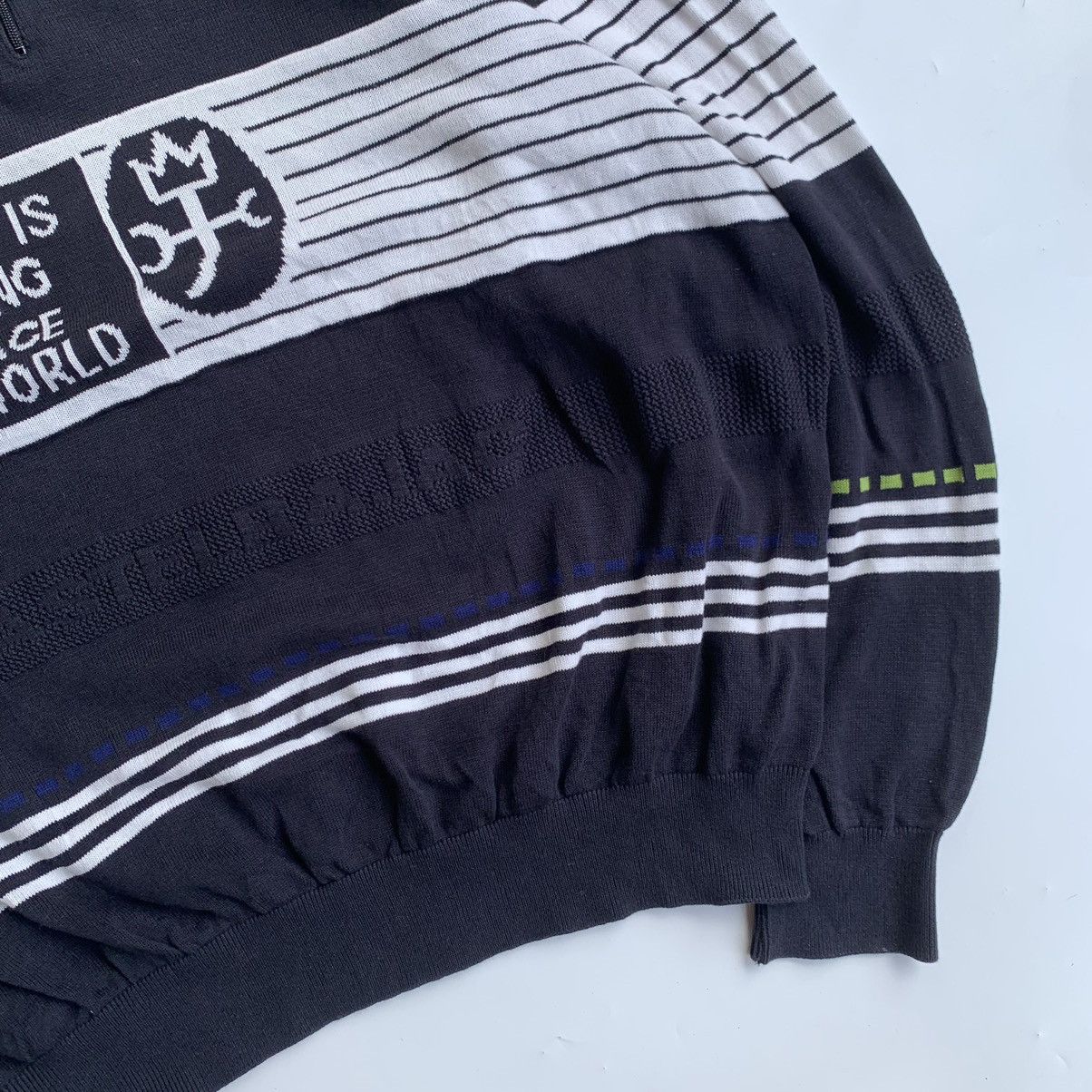 Jean Charles De Castelbajac Knitwear vintage big logo jumpers sweaters by Castelbajac Size US XL / EU 56 / 4 - 2 Thumbnail