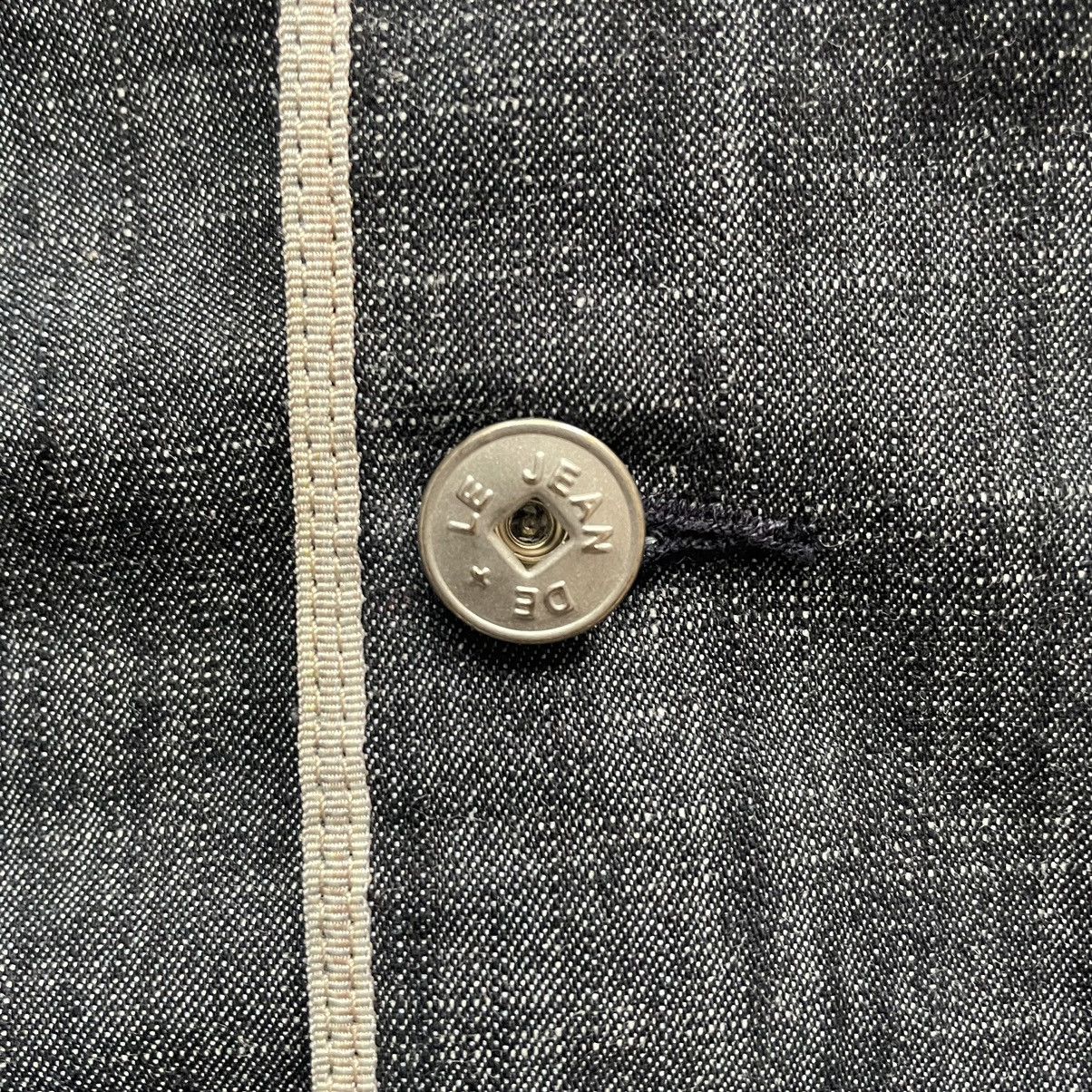 Marithe + Francois Girbaud Marithe Fracois Girbaud Avant Garde Vintage Denim Blazer Y2k Size S / US 4 / IT 40 - 3 Thumbnail